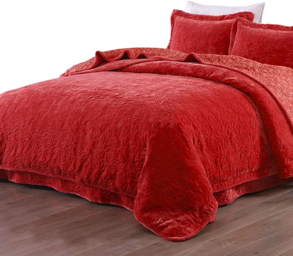 روتختی لحافی، پتو و روتختی فلانل پنبه ای، ست 3 تکه، یک نفره و دو نفره، پتوی چند منظوره، مناسب تمام فصول، فوق العاده نرم و گرم، ملحفه با 2 روبالشی، خاکستری-150x200cm+50x70cmx2