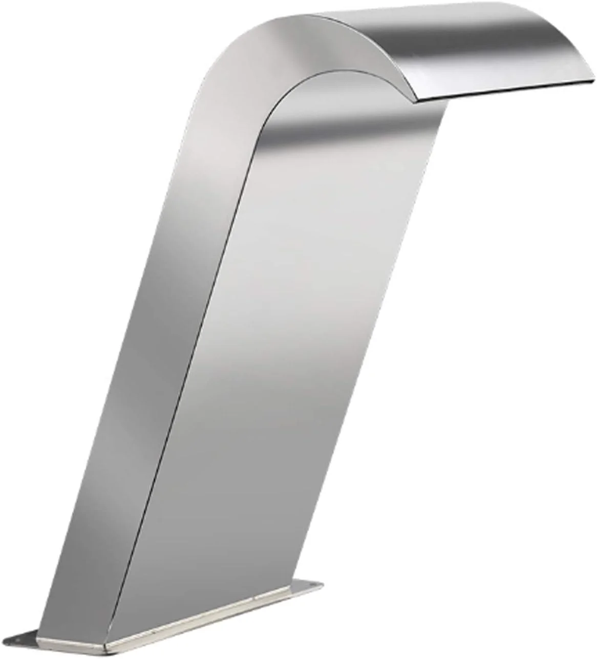 آبنمای آبشاری استیل ضد زنگ، آبنمای استخری نقره ای، آبنمای برکه استخر شنا برای باغ استخرهای زمینی در فضای باز