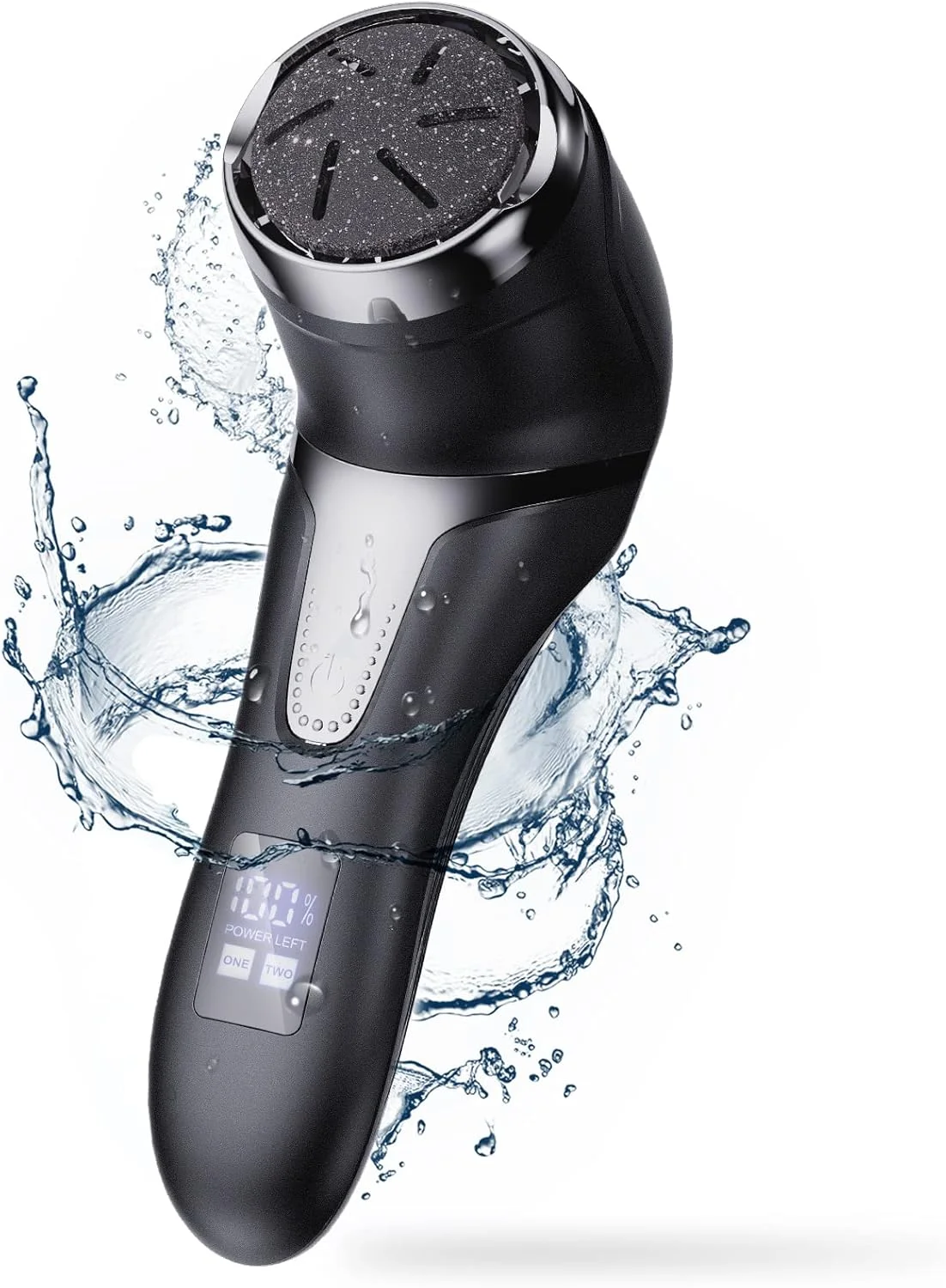 سوهان برقی شارژی پا ROVLAK، ضد آب IPX7، دارای نمایشگر LED، ست پدیکور برقی مراقبت از پا با سیستم مکش، 2 سرعت و 3 سری سمباده سوهان برقی شارژی پا ROVLAK، ضد آب IPX7، دارای نمایشگر LED، ست پدیکور برقی مراقبت از پا با سیستم مکش، 2 سرعت و 3 سری سمباده