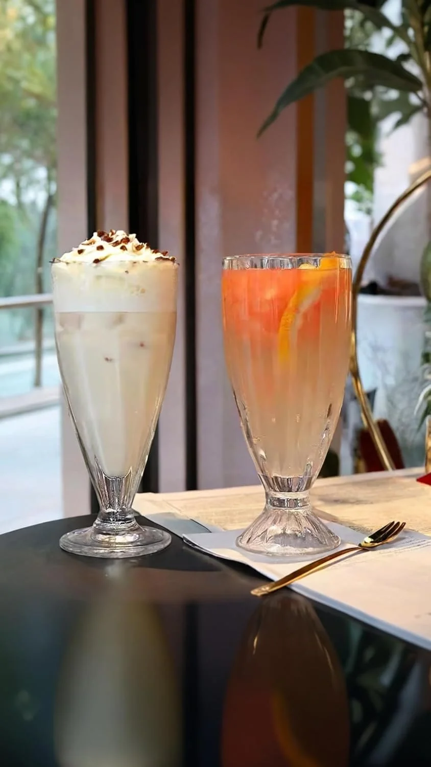 ست 6 عددی لیوان میلک شیک Sweet Seven - ست لیوان دسر و بستنی خوری 360 میلی لیتری ست 6 عددی لیوان میلک شیک Sweet Seven - ست لیوان دسر و بستنی خوری 360 میلی لیتری