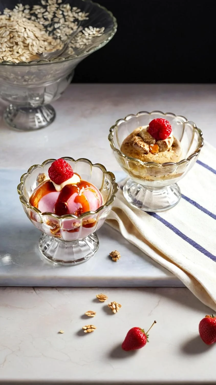 ست 6 عددی کاسه/فنجان دسر شیشه ای پایه دار طرح لاله Sweet Seven، 150 میلی لیتر - مناسب برای دسر، بستنی، میوه، ترایفل، مهمانی (شفاف) ست 6 عددی کاسه/فنجان دسر شیشه ای پایه دار طرح لاله Sweet Seven، 150 میلی لیتر - مناسب برای دسر، بستنی، میوه، ترایفل، مهمانی (شفاف)