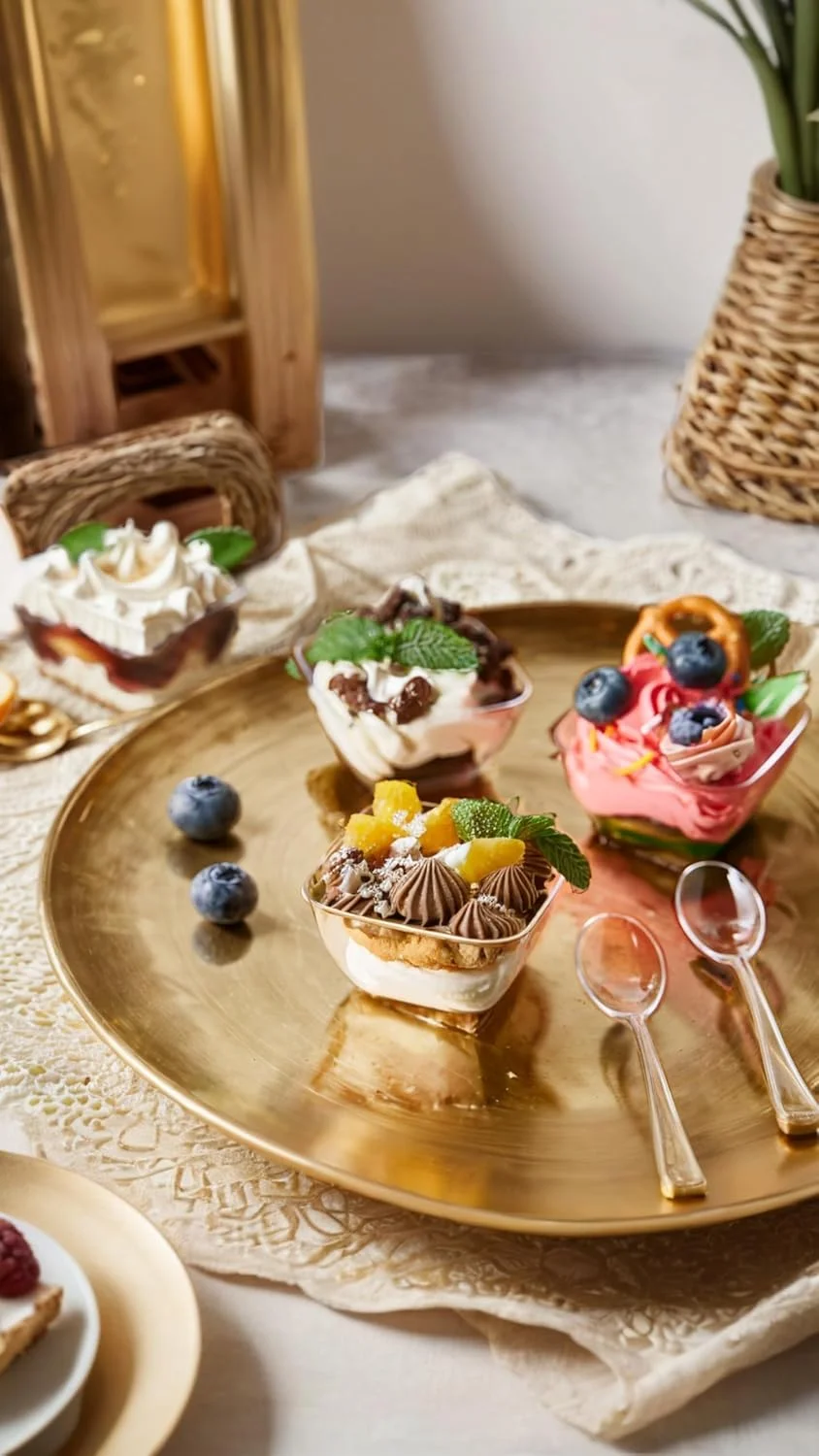 ظروف دسر پلاستیکی شفاف کوچک Sweet seven، بسته 30 عددی به همراه قاشق، مناسب برای مهمانی ها، عروسی ها و رستوران ها، کاسه های سرو پودینگ و پیش غذا قابل استفاده مجدد برای هالووین و غیره ظروف دسر پلاستیکی شفاف کوچک Sweet seven، بسته 30 عددی به همراه قاشق، مناسب برای مهمانی ها، عروسی ها و رستوران ها، کاسه های سرو پودینگ و پیش غذا قابل استفاده مجدد برای هالووین و غیره