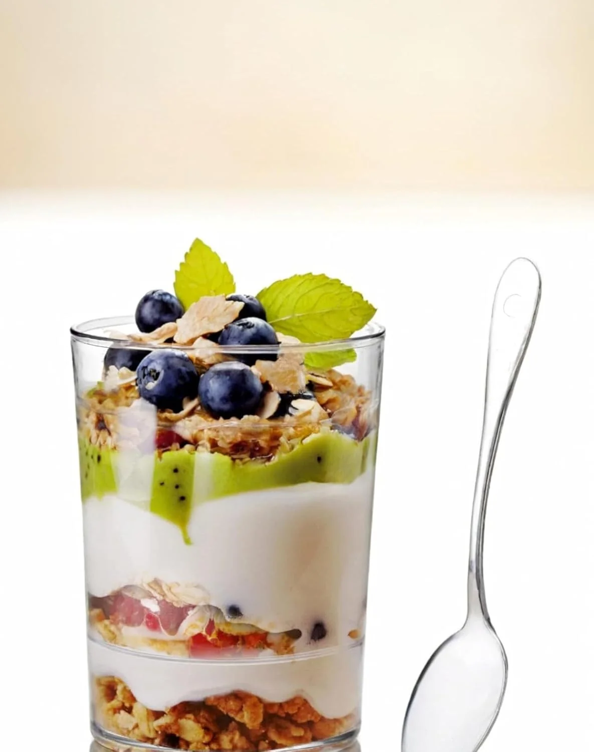 ظروف دسر مینی Sweet Seven، بسته 100 عددی به همراه قاشق - پلاستیکی گرد 90 میلی لیتری برای دسرهای شکلاتی، بستنی، پودینگ و مهمانی های تست ظروف دسر مینی Sweet Seven، بسته 100 عددی به همراه قاشق - پلاستیکی گرد 90 میلی لیتری برای دسرهای شکلاتی، بستنی، پودینگ و مهمانی های تست