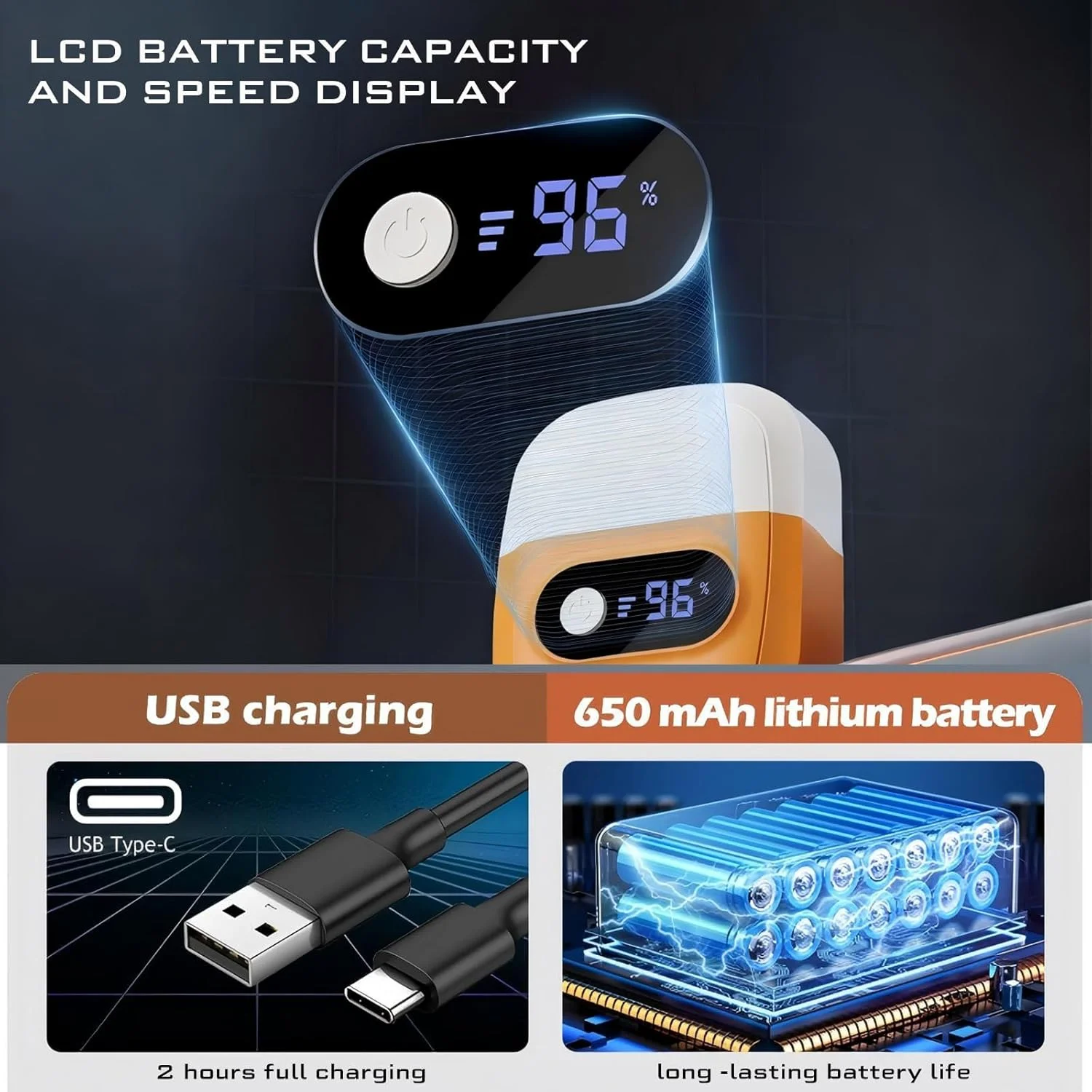 سوهان برقی شارژی پا با 3 سری غلتکی، سوهان و اسکرابر ضد آب برای پوست های سفت، ترک خورده و خشک، ابزار چند سرعته پدیکور مراقبت از پا