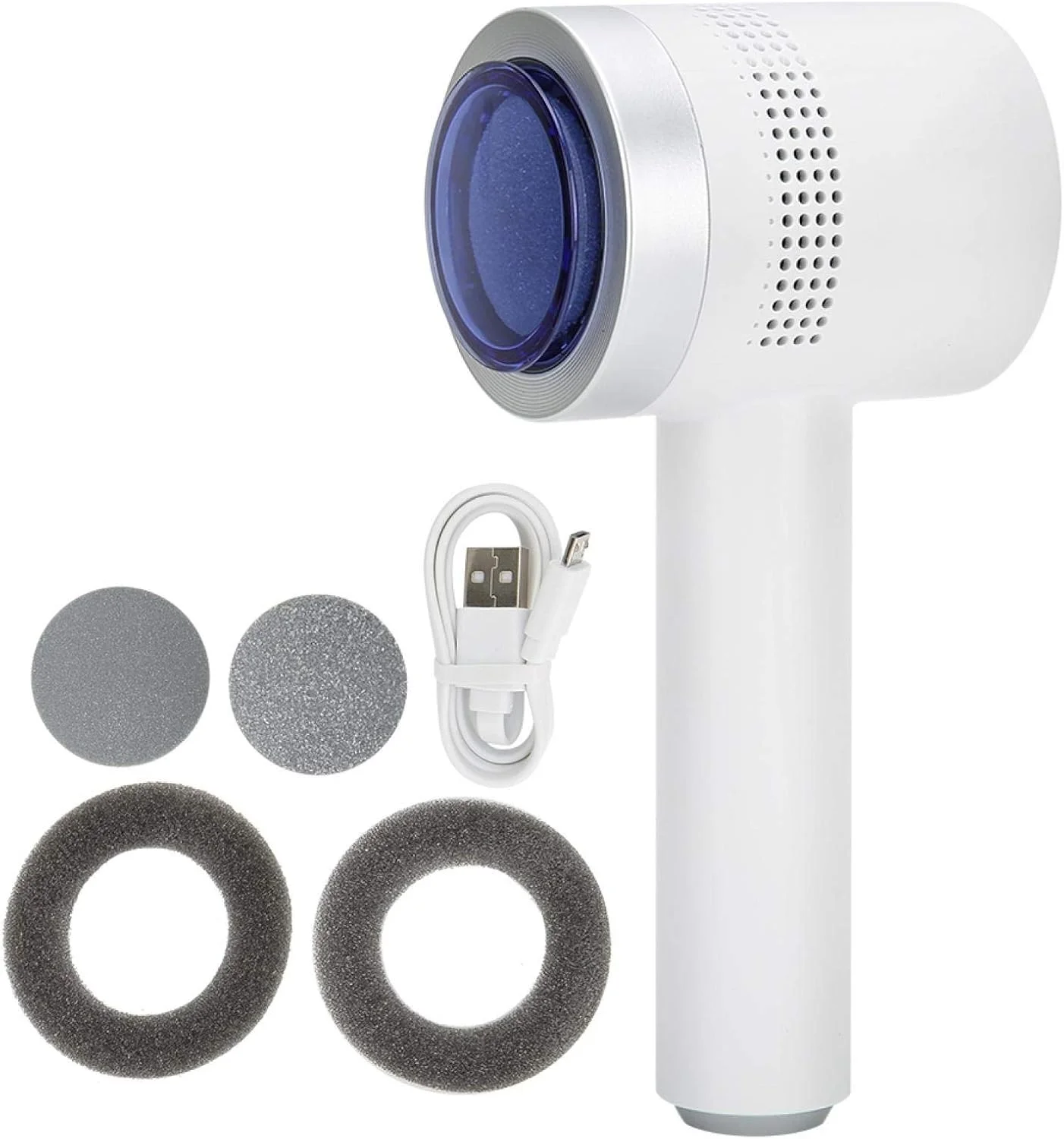 سوهان برقی پا Raitron، ابزار پدیکور برقی با جذب خودکار برای تمیز کردن و از بین بردن پوست مرده