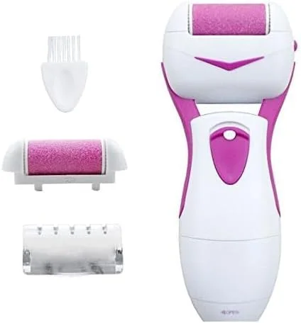 سوهان برقی حرفه ای پا - سوهان الکترونیکی پا، ابزار پدیکور، اسکرابر ضد آب پا، کیت پدیکور مراقبت از پا برای پوست های مرده، سمباده قابل حمل پدیکور پا برای زنان، هدیه ایده آل