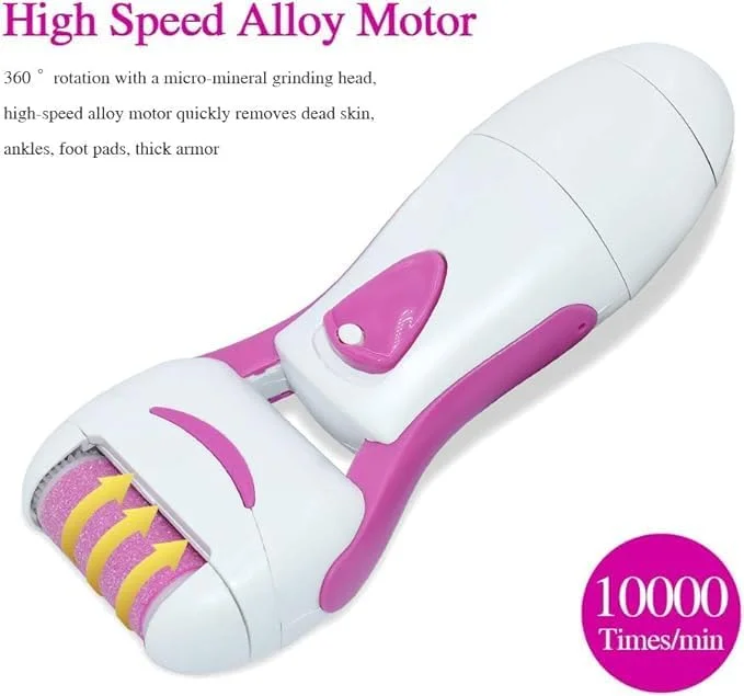 سوهان برقی حرفه ای پا - سوهان الکترونیکی پا، ابزار پدیکور، اسکرابر ضد آب پا، کیت پدیکور مراقبت از پا برای پوست های مرده، سمباده قابل حمل پدیکور پا برای زنان، هدیه ایده آل سوهان برقی حرفه ای پا - سوهان الکترونیکی پا، ابزار پدیکور، اسکرابر ضد آب پا، کیت پدیکور مراقبت از پا برای پوست های مرده، سمباده قابل حمل پدیکور پا برای زنان، هدیه ایده آل