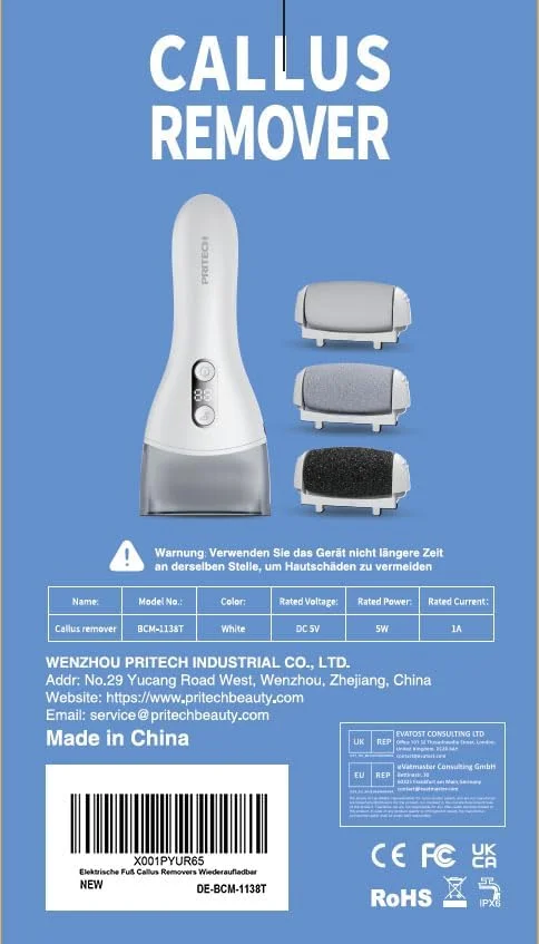 سوهان برقی پریتک برای از بین بردن پینه پا، کیت ابزار پدیکور الکترونیکی قابل شارژ برای از بین بردن پینه، اسکرابر برقی ضد آب برای مراقبت از پاهای دارای پوست مرده، سنگین و خشک سوهان برقی پریتک برای از بین بردن پینه پا، کیت ابزار پدیکور الکترونیکی قابل شارژ برای از بین بردن پینه، اسکرابر برقی ضد آب برای مراقبت از پاهای دارای پوست مرده، سنگین و خشک