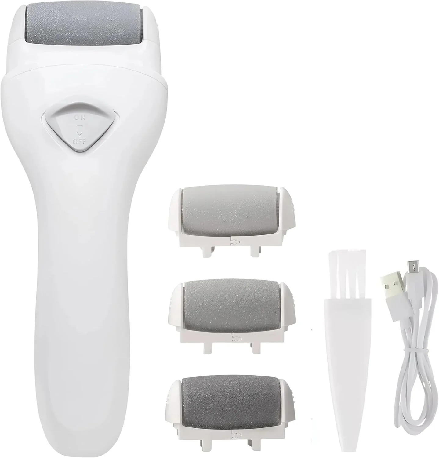 سوهان برقی پا PeakTrend، از بین برنده پینه و پوست مرده، ابزار پدیکور شارژی برای مراقبت از پا، تمیز کننده پوست های ترک خورده و سخت به همراه 2 سری سمباده سوهان برقی پا PeakTrend، از بین برنده پینه و پوست مرده، ابزار پدیکور شارژی برای مراقبت از پا، تمیز کننده پوست های ترک خورده و سخت به همراه 2 سری سمباده