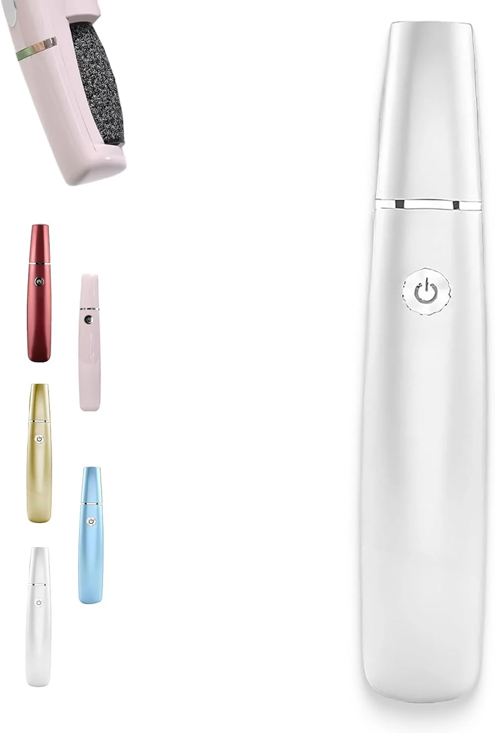 سوهان برقی پدیکور پا Onwddarefy، پولیشر برقی پا Onwddarefy، سوهان چرخشی 360 درجه پا، به همراه سری تعویض (سفید) سوهان برقی پدیکور پا Onwddarefy، پولیشر برقی پا Onwddarefy، سوهان چرخشی 360 درجه پا، به همراه سری تعویض (سفید)