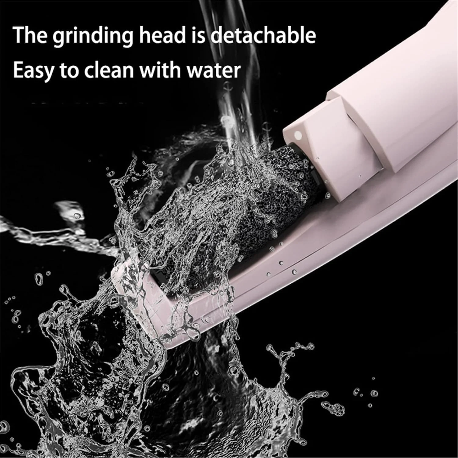 دستگاه سوهان برقی پدیکور پا Onwddarefy، پولیش برقی پا، 3 سرعت قابل تنظیم، چرخش 360 درجه، ابزار پدیکور قابل شارژ USB (سفید)