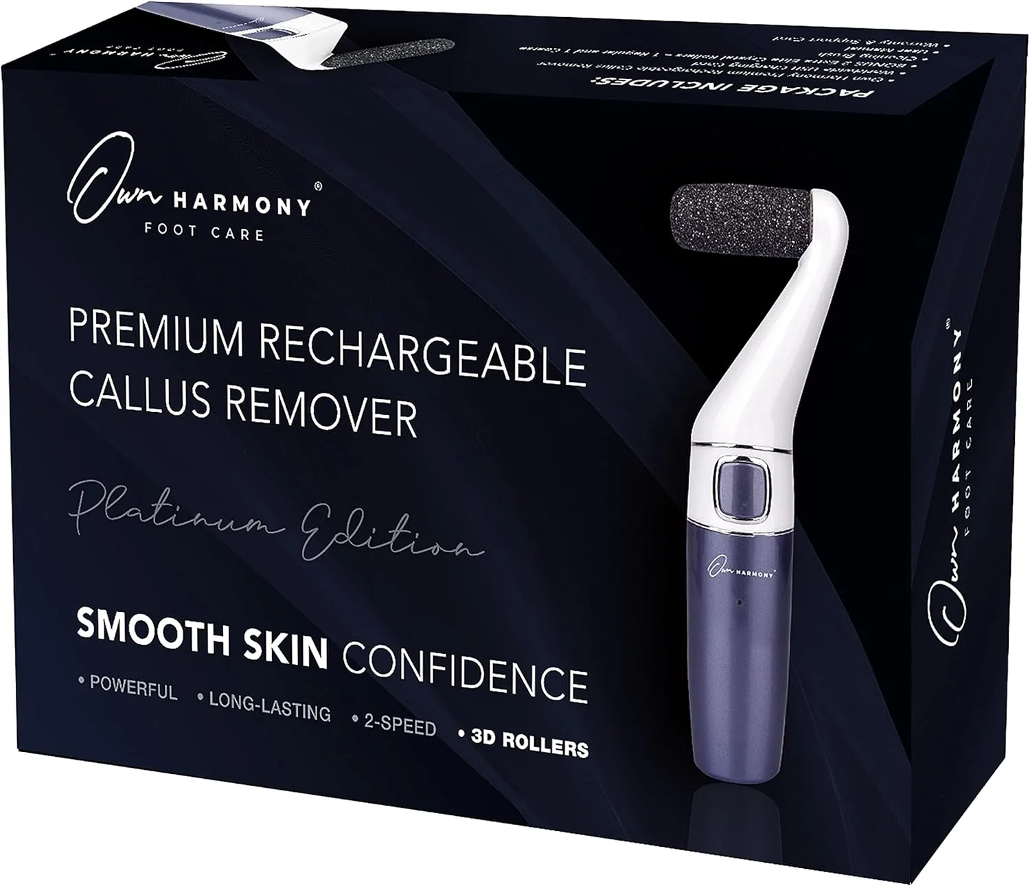 سوهان برقی شارژی از برند اون هارمونی برای از بین بردن پوست سفت: سوهان پدیکور حرفه ای - سمباده پا مدل CR1700 - موثر برای پینه و مراقبت از پاشنه های ترک خورده خشک (سیم USB) سوهان برقی شارژی از برند اون هارمونی برای از بین بردن پوست سفت: سوهان پدیکور حرفه ای - سمباده پا مدل CR1700 - موثر برای پینه و مراقبت از پاشنه های ترک خورده خشک (سیم USB)