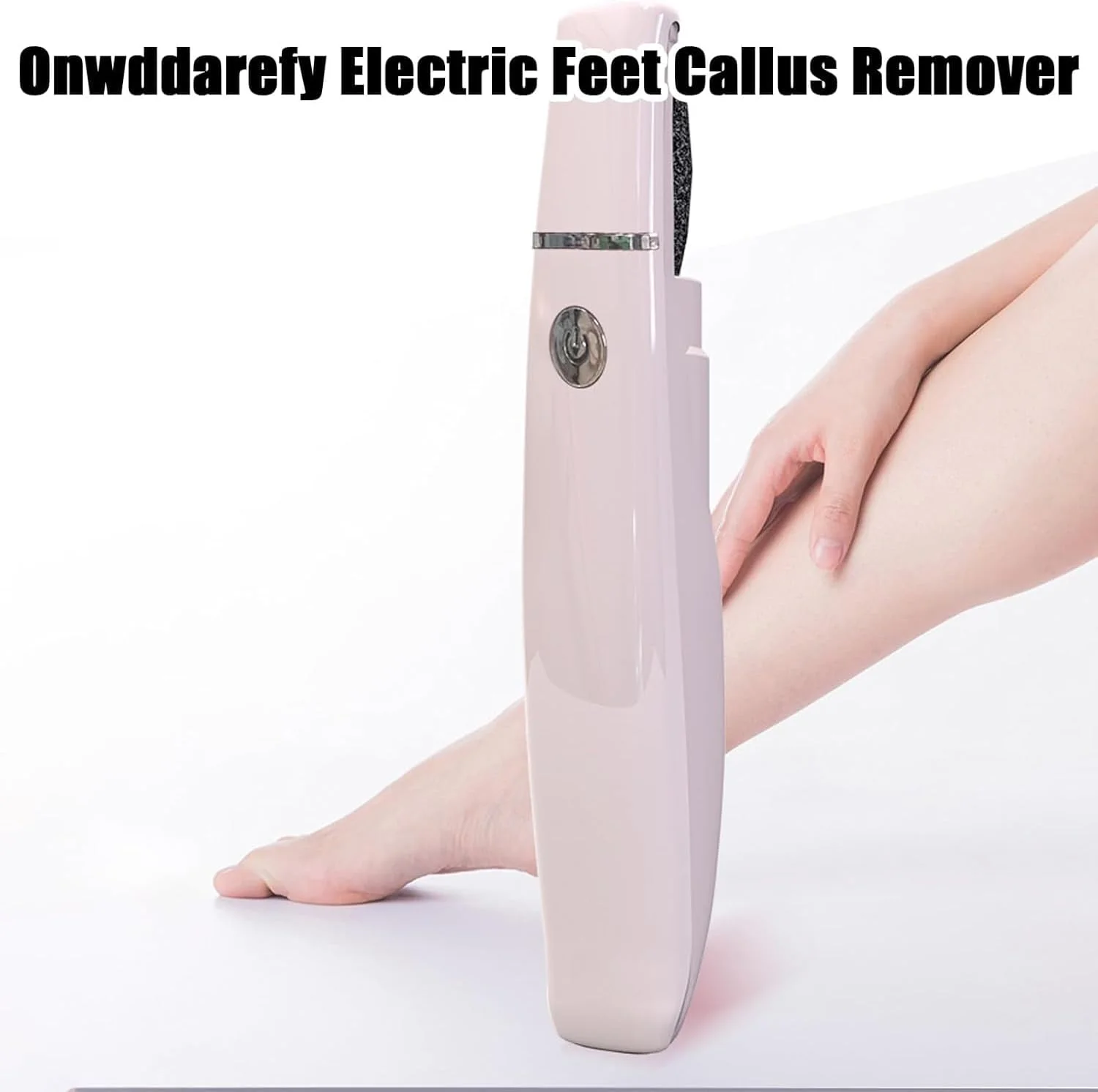 سوهان برقی پدیکور پا Onwddarefy، پولیشر برقی پا Onwddarefy، سوهان چرخشی 360 درجه پا، به همراه سری تعویض (سفید)