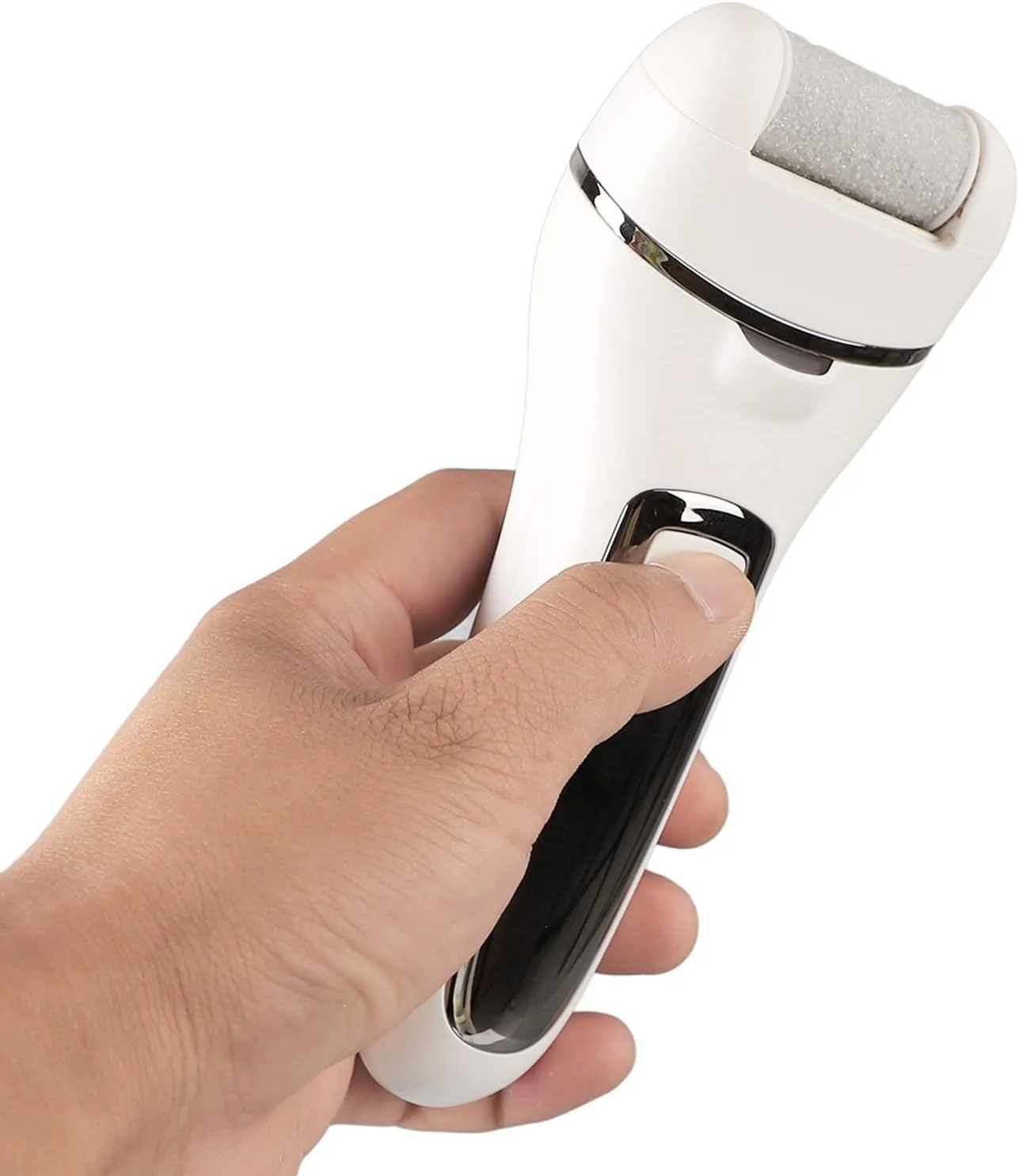 سوهان پدیکور پا NSXAYIWE، سوهان برقی پدیکور پا، از بین برنده پوست های سفت پا، مناسب برای پاشنه های ترک خورده یا دست های زبر با 2 سرعت