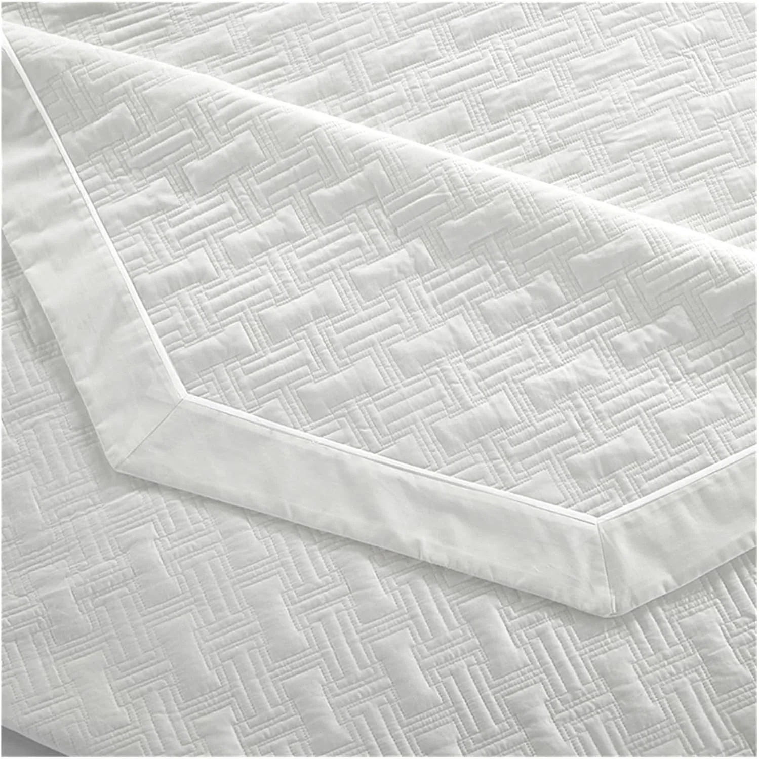 ست لحاف روتختی تمکین، ست ملحفه ضخیم لحاف دوزی شده، رو تختی پنبه ای یا روبالشی، ملحفه تخت خواب رنگ ثابت (صورتی کالیفرنیا کینگ)