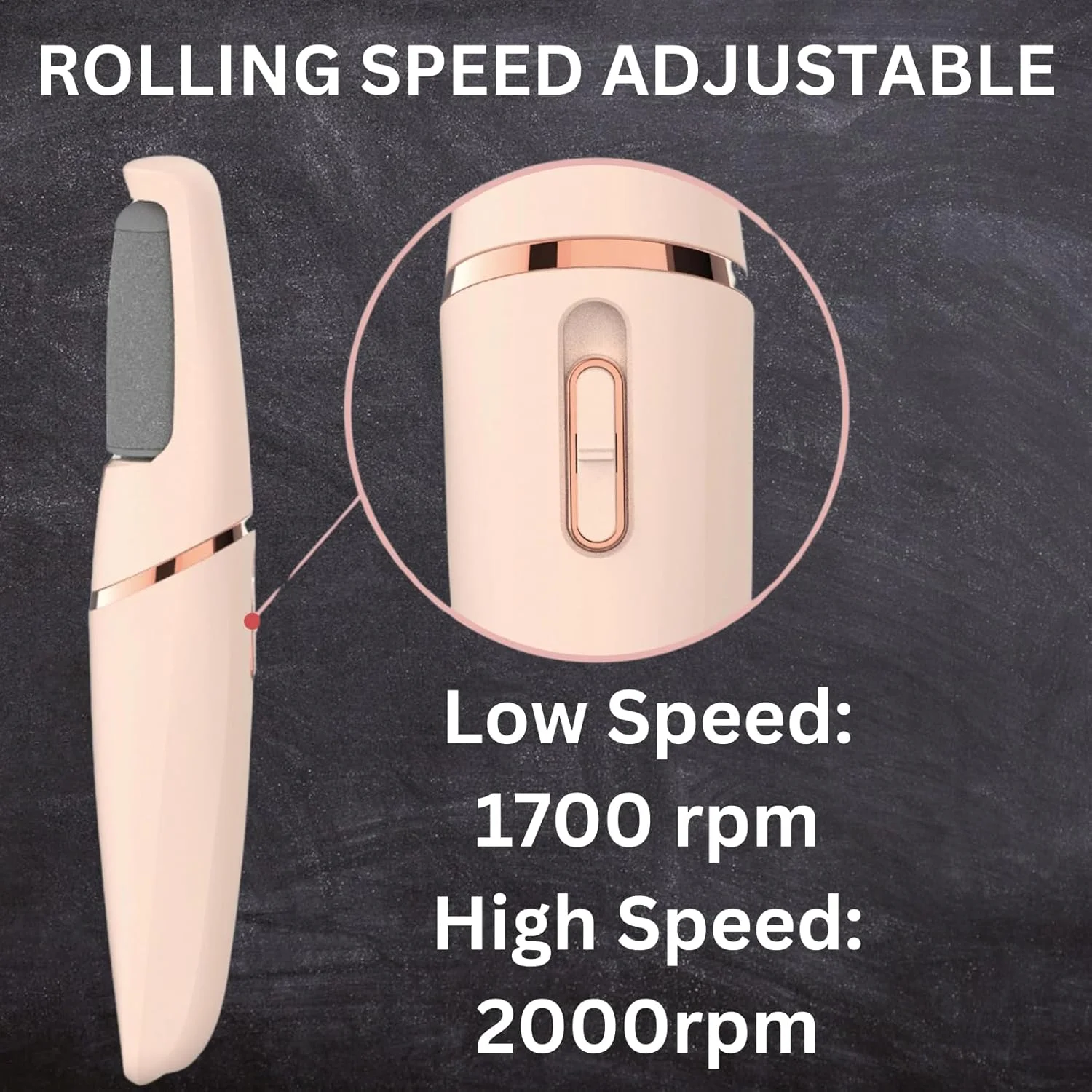 سوهان برقی پا OkeanosHaven - از بین برنده پینه پا، قابل شارژ، کیت ابزار پدیکور پا با 2 سر غلتکی، از بین برنده پوست خشک، پاهای صاف تر، آسیاب برقی پا سوهان برقی پا OkeanosHaven - از بین برنده پینه پا، قابل شارژ، کیت ابزار پدیکور پا با 2 سر غلتکی، از بین برنده پوست خشک، پاهای صاف تر، آسیاب برقی پا