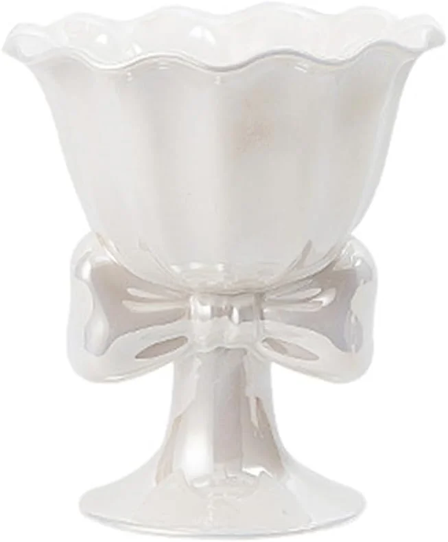 کاسه دسر پایه دار zaoalife، فنجان سرامیکی دسر ماست بستنی غلات، کاسه های بستنی سرامیکی، فنجان دسر پایه دار