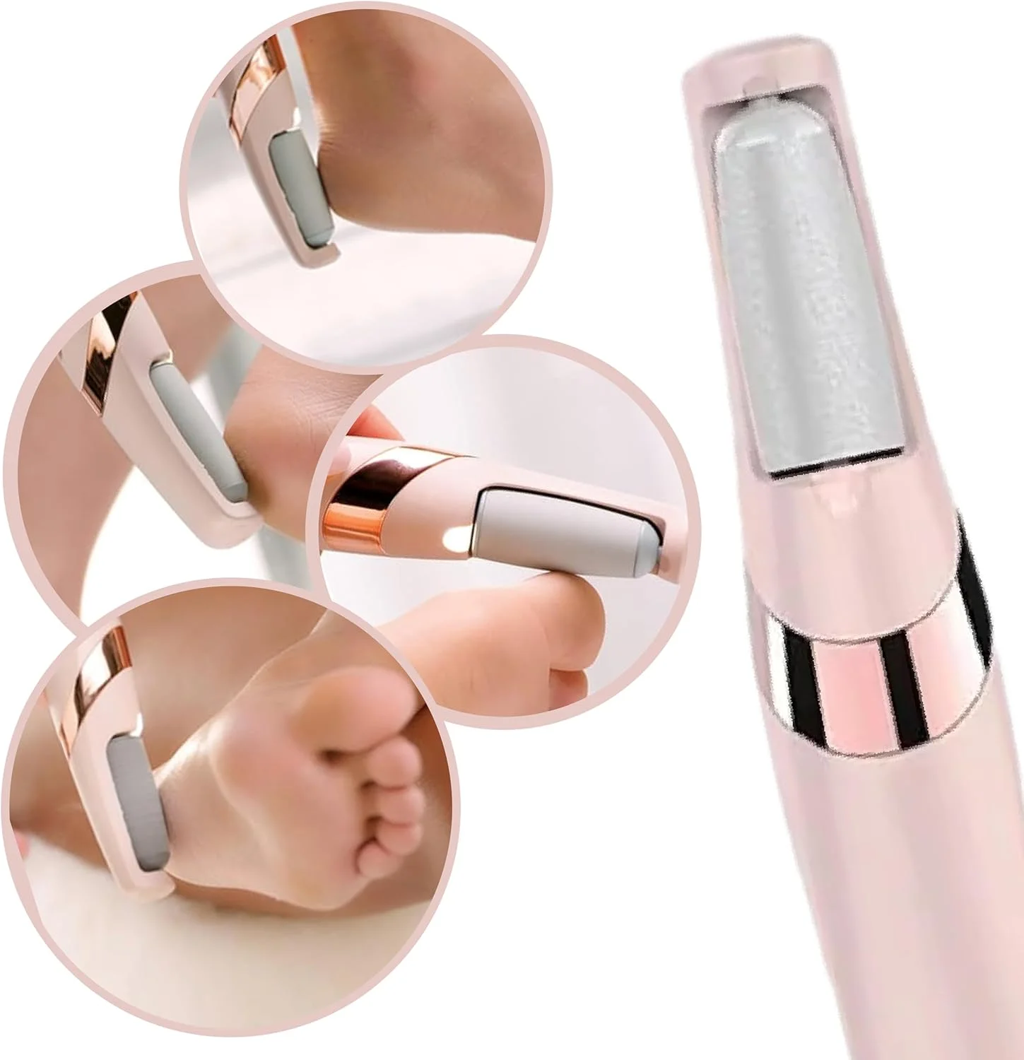 سوهان برقی پا OkeanosHaven - از بین برنده پینه پا، قابل شارژ، کیت ابزار پدیکور پا با 2 سر غلتکی، از بین برنده پوست خشک، پاهای صاف تر، آسیاب برقی پا سوهان برقی پا OkeanosHaven - از بین برنده پینه پا، قابل شارژ، کیت ابزار پدیکور پا با 2 سر غلتکی، از بین برنده پوست خشک، پاهای صاف تر، آسیاب برقی پا