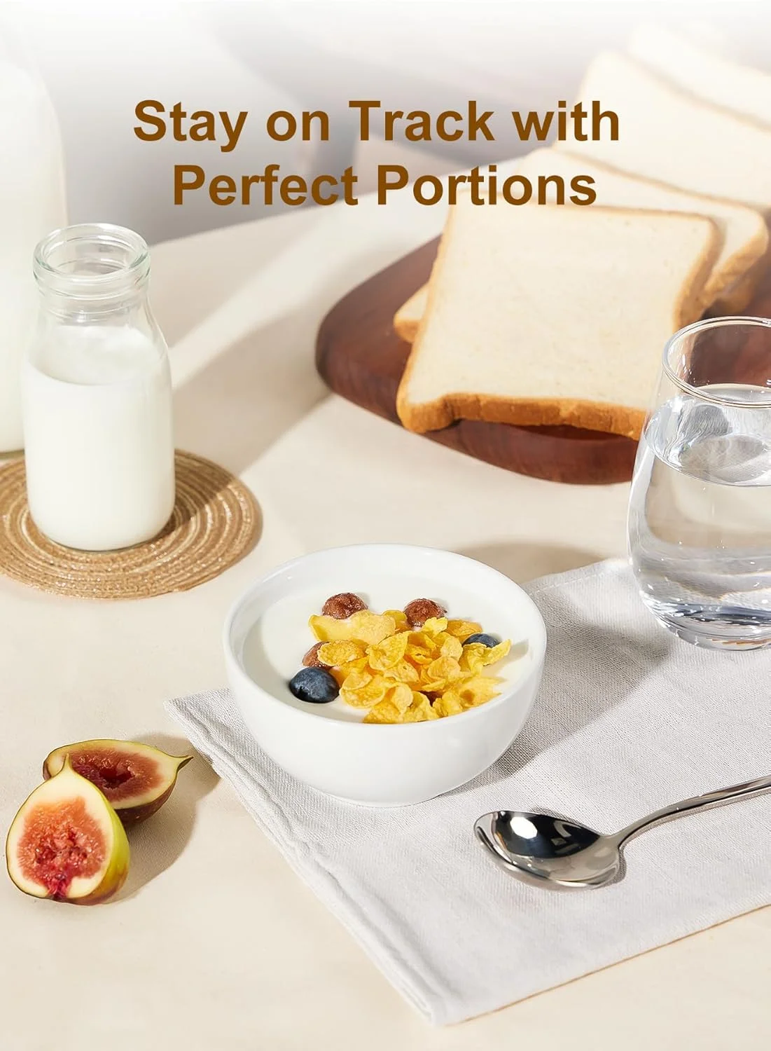 ست کاسه های کوچک Yedio، کاسه های سرامیکی سفید 6 عددی، کاسه چینی 10 اونسی برای دسر برنج پیش غذا سوپ میوه غلات بستنی، قابل استفاده در مایکروویو ماشین ظرفشویی فریزر و فر، تمیز کردن آسان و قابل چیدن