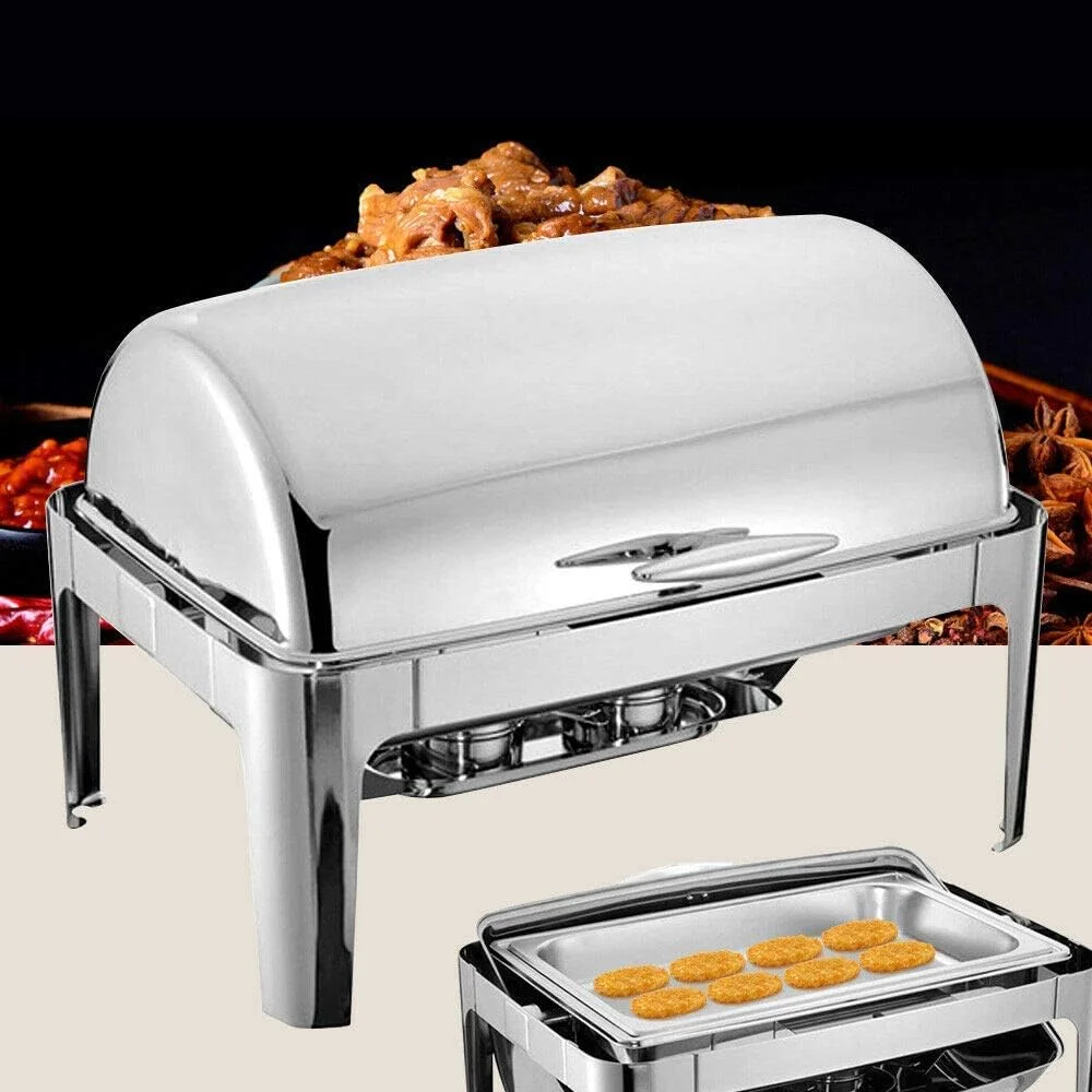 گرمکن غذا رولی 9 لیتری WYZXR، گرمکن آب گرم، درب لولایی، ست حرفه ای با کیفیت