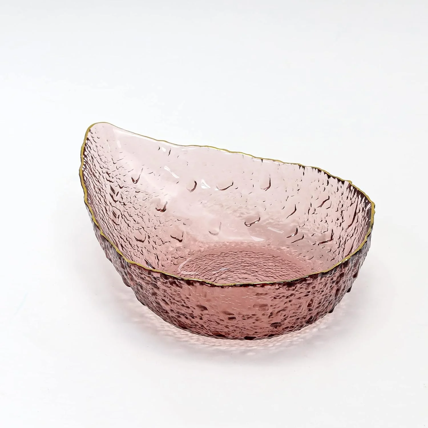 کاسه دسر شیشه ای طرح برگ Winds Trading، کاسه شیشه ای کریستالی برای بستنی، میوه، پودینگ، تنقلات، غلات - ظروف سرو شیشه ای ممتاز لبه طلایی، قرمز (22x16x5 سانتی متر) کاسه دسر شیشه ای طرح برگ Winds Trading، کاسه شیشه ای کریستالی برای بستنی، میوه، پودینگ، تنقلات، غلات - ظروف سرو شیشه ای ممتاز لبه طلایی، قرمز (22x16x5 سانتی متر)