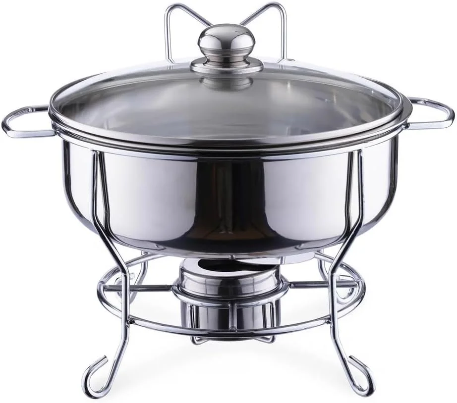 ظرف گرم نگهدارنده غذا ویلسون 8 لیتری استیل دو قلو - ست پذیرایی بوفه ممتاز با درب شیشه ای حرارت دیده و پایه روکش کروم - اجزای کامل استیل - 39x24x39 سانتی متر ظرف گرم نگهدارنده غذا ویلسون 8 لیتری استیل دو قلو - ست پذیرایی بوفه ممتاز با درب شیشه ای حرارت دیده و پایه روکش کروم - اجزای کامل استیل - 39x24x39 سانتی متر