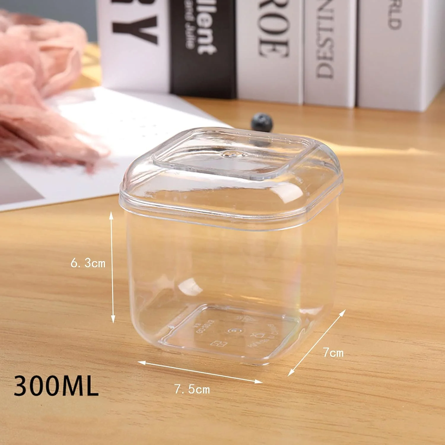 ظروف دسر مینی WMEIE، 20 عدد فنجان پیش غذای پلاستیکی یکبار مصرف با درب، کاسه های کوچک دسر برای تست دسرها و پیش غذاها، Yx2، 20 عدد ظروف دسر مینی WMEIE، 20 عدد فنجان پیش غذای پلاستیکی یکبار مصرف با درب، کاسه های کوچک دسر برای تست دسرها و پیش غذاها، Yx2، 20 عدد