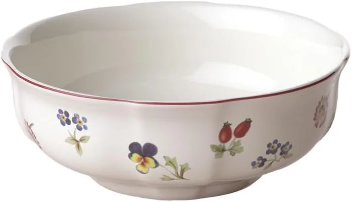 کاسه دسر ظریف Petit Fleur ویلروی اند باخ، چینی ممتاز با نقوش برجسته و طرح های گل و میوه، سفید/چند رنگ، 15 سانتی متر کاسه دسر ظریف Petit Fleur ویلروی اند باخ، چینی ممتاز با نقوش برجسته و طرح های گل و میوه، سفید/چند رنگ، 15 سانتی متر