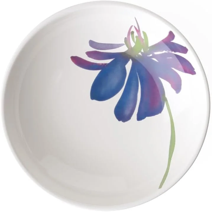 کاسه دسر ویلروی اند باخ مدل Artesano Flower Art، 23.5 سانتی متر، چینی ممتاز، سفید/رنگی