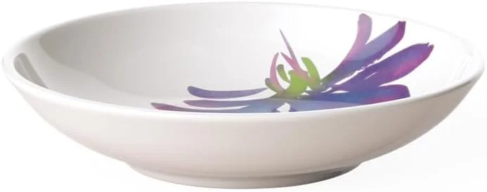 کاسه دسر ویلروی اند باخ مدل Artesano Flower Art، 23.5 سانتی متر، چینی ممتاز، سفید/رنگی