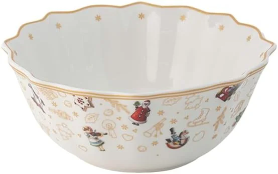 کاسه سالگرد مجموعه Toy's Delight ویلروی اند باخ – کاسه دسر ساخته شده از پرسلان ممتاز، چند رنگ / طلایی / سفید، 0.51 لیتر کاسه سالگرد مجموعه Toy's Delight ویلروی اند باخ – کاسه دسر ساخته شده از پرسلان ممتاز، چند رنگ / طلایی / سفید، 0.51 لیتر