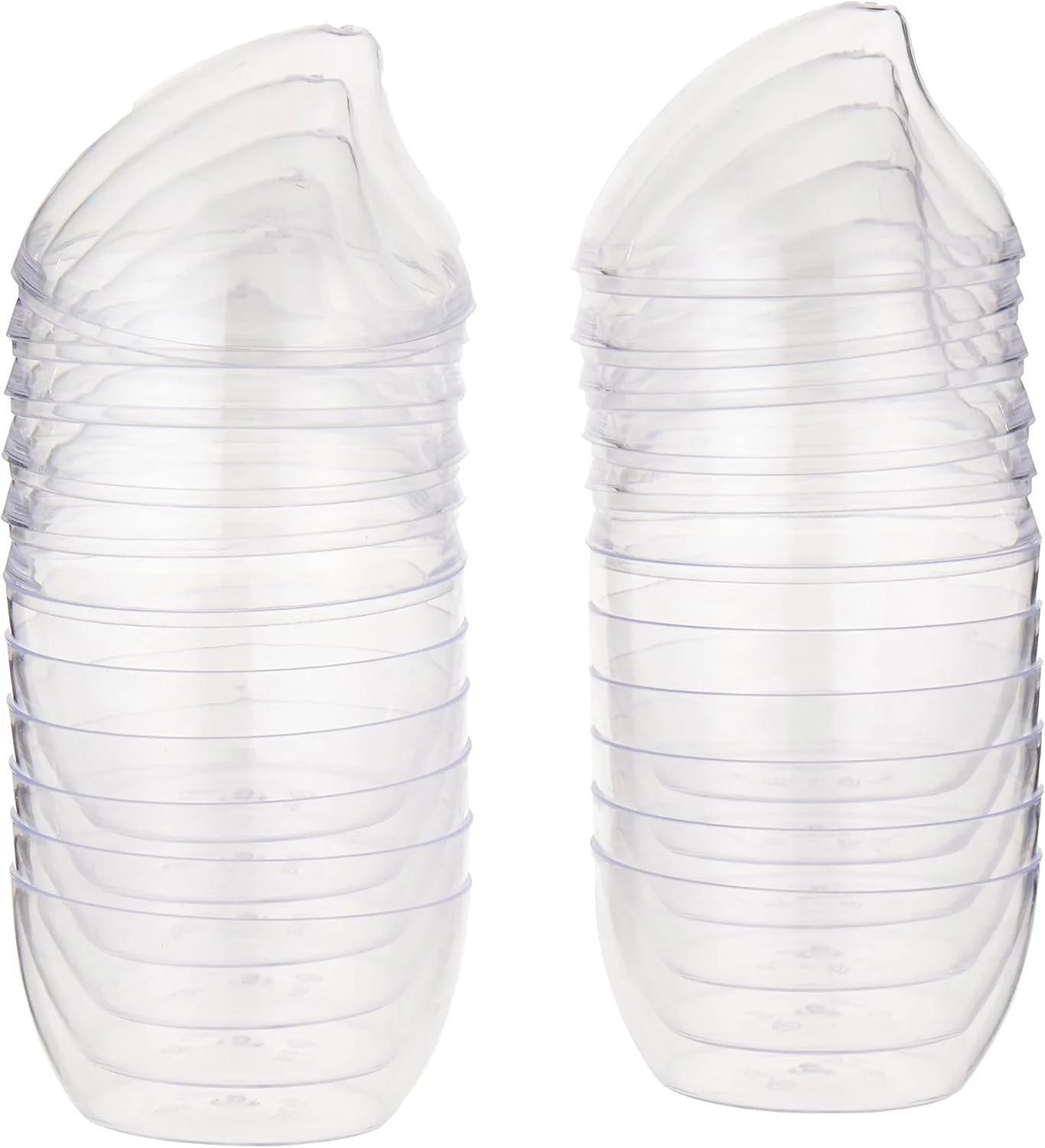 ظروف دسر خوری طرح هلو فان® با درب، 75 میلی لیتر، فنجان دسر با درب، فنجان های دسر پلاستیکی DIY، کاسه های دسر قابل استفاده مجدد، برای موس شکلاتی، کاسترد، پودینگ، دسر، پیک نیک، مهمانی (بسته 12 عددی)