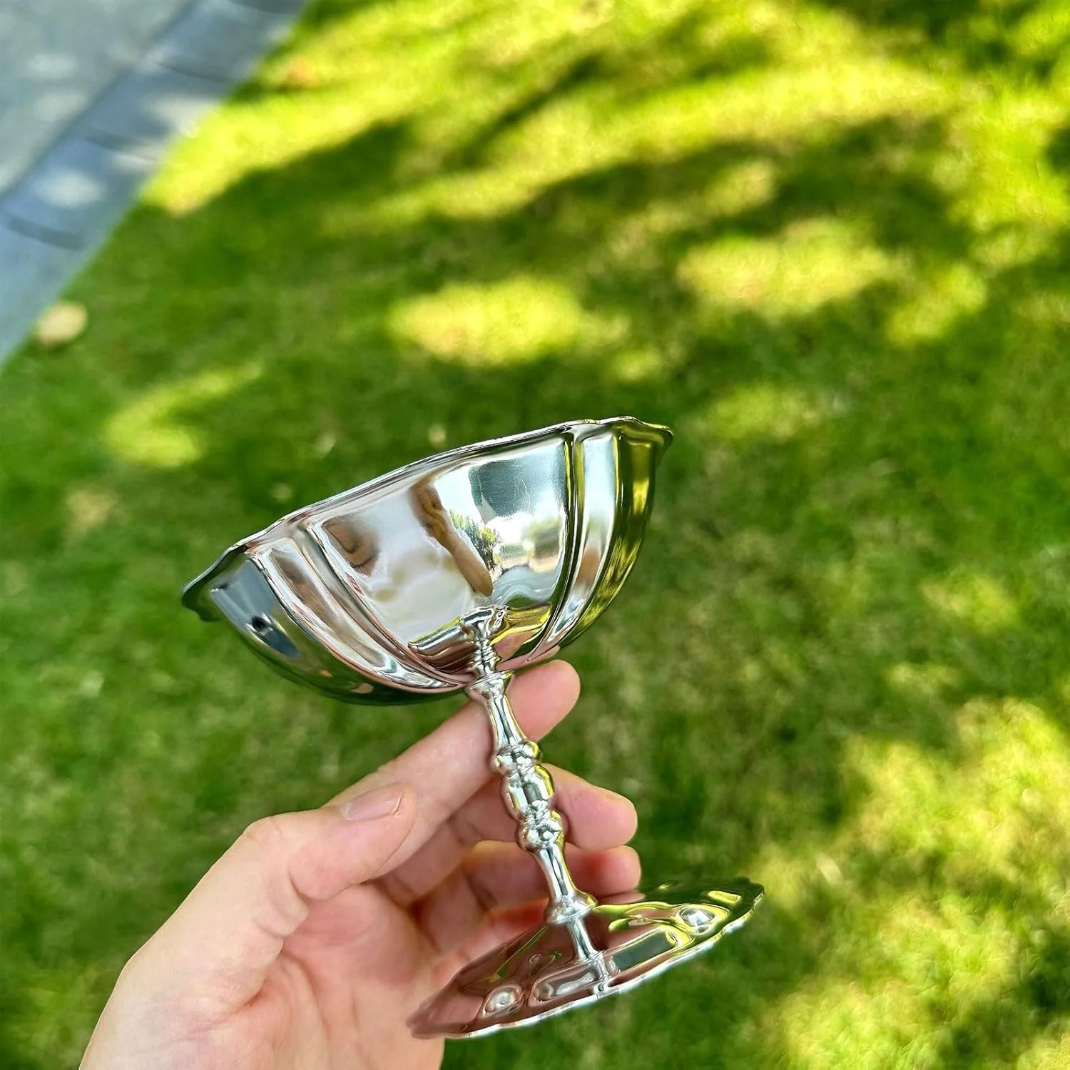 جام بستنی استیل ضد زنگ، کاسه دسر 200 میلی لیتری برای بستنی، سالاد، پودینگ برای خانه، مهمانی، هدیه، جمع و جور و آسان برای نگهداری جام بستنی استیل ضد زنگ، کاسه دسر 200 میلی لیتری برای بستنی، سالاد، پودینگ برای خانه، مهمانی، هدیه، جمع و جور و آسان برای نگهداری