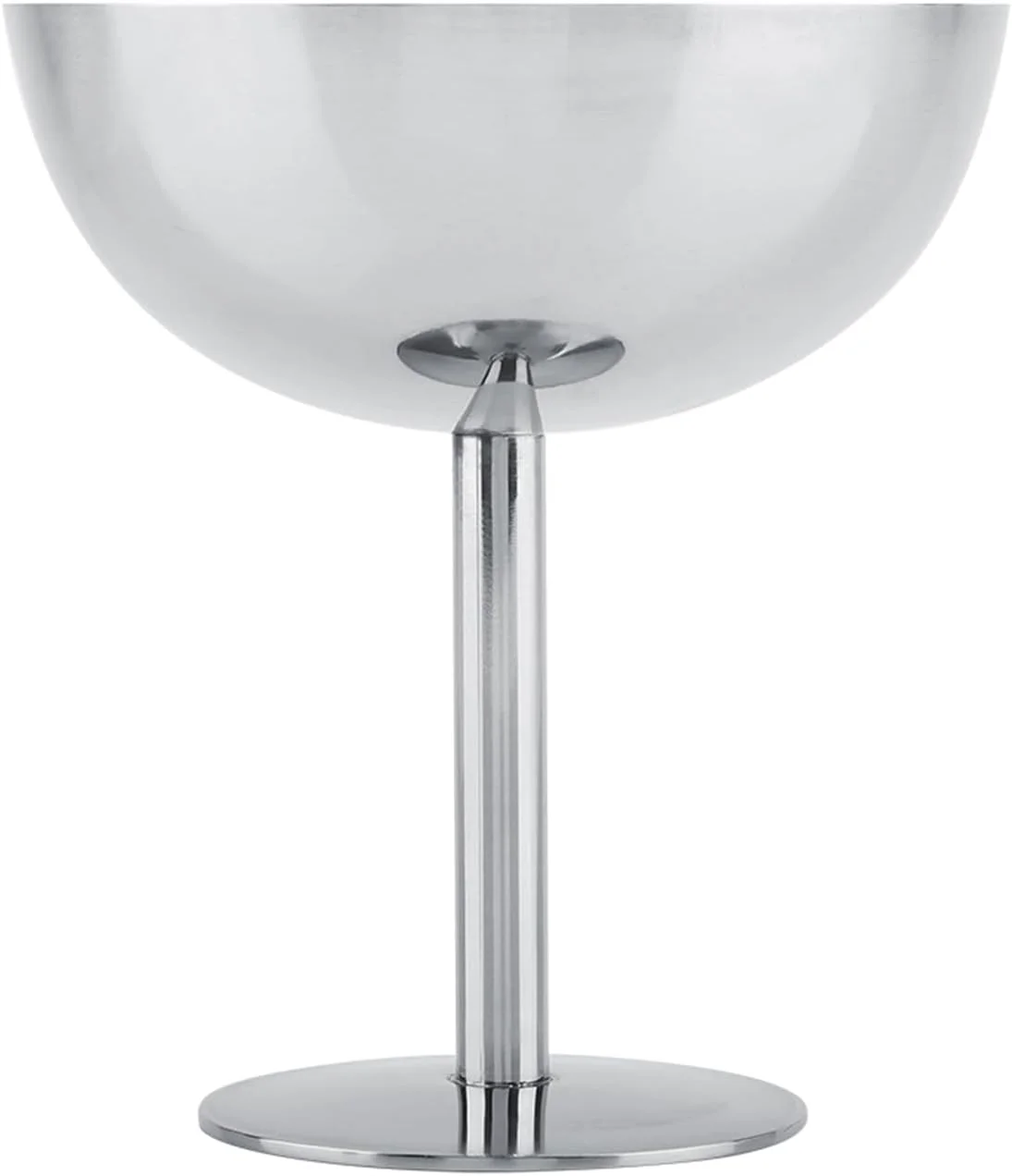 جام بستنی استیل ضد زنگ F&Y، کاسه دسر برای سالاد، میوه، پودینگ، ظروف سرو شیک برای خانه، مهمانی ها (پایه بلند)