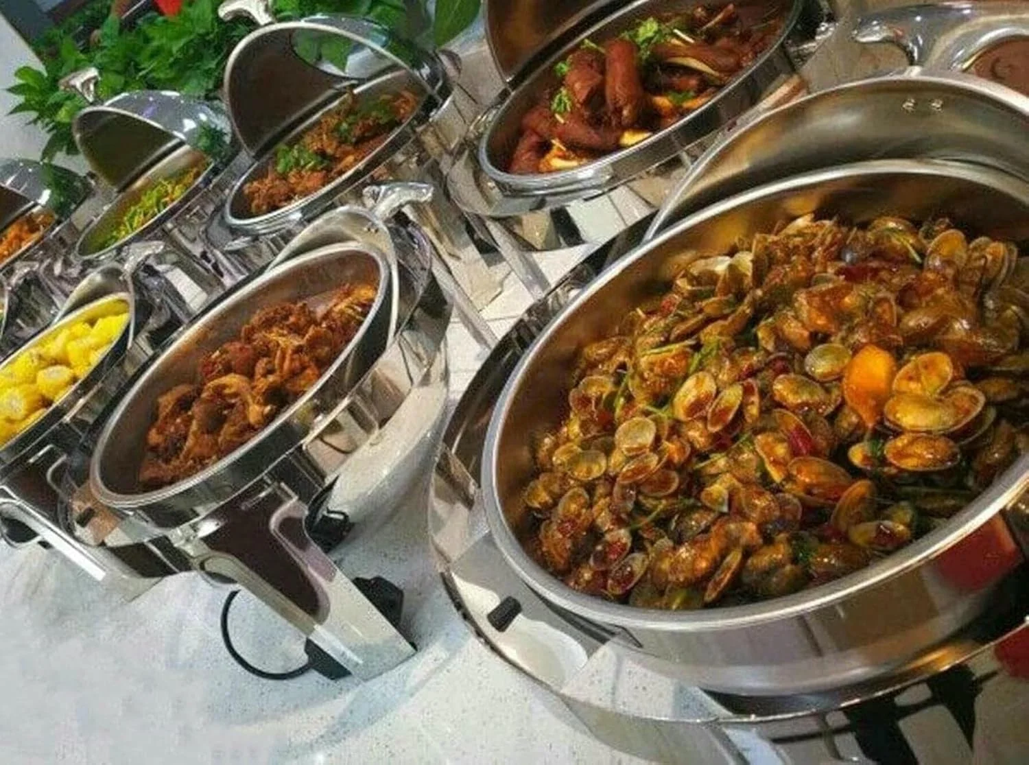 ظرف گرم نگهدارنده غذا استیل ضد زنگ، گرم کننده غذا برای هتل، کافه تریا با درب لولایی 180 درجه و دستگیره های ضد سوزش، با مصرف انرژی کارآمد ~/,B-6 ظرف گرم نگهدارنده غذا استیل ضد زنگ، گرم کننده غذا برای هتل، کافه تریا با درب لولایی 180 درجه و دستگیره های ضد سوزش، با مصرف انرژی کارآمد ~/,B-6