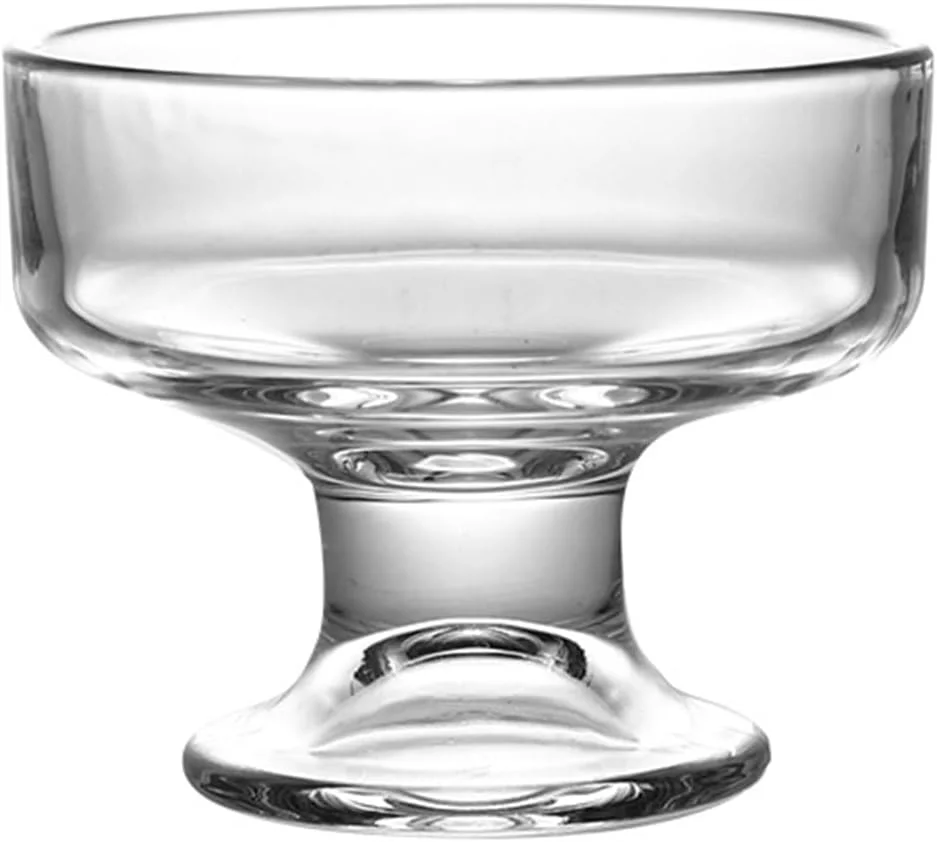 جام بستنی خوری دهان گشاد Soulnioi، کاسه بستنی شیشه ای، کاسه دسر میلک شیک شفاف، فنجان پایه دار (250 میلی لیتر) جام بستنی خوری دهان گشاد Soulnioi، کاسه بستنی شیشه ای، کاسه دسر میلک شیک شفاف، فنجان پایه دار (250 میلی لیتر)