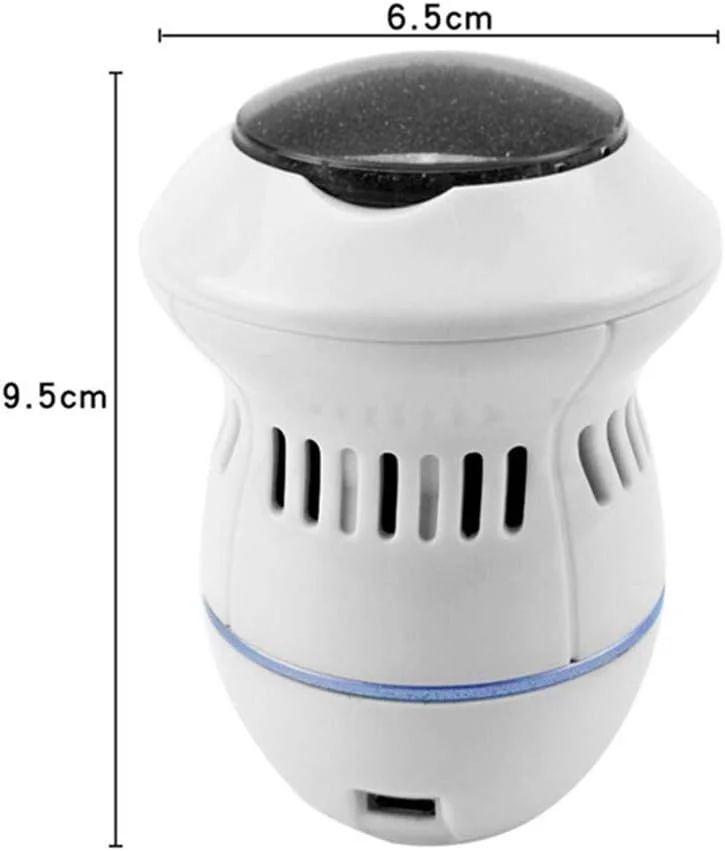 سوهان برقی پینه MLQ با 2000 دور در دقیقه، سوهان برقی شارژی پا، برای از بین بردن پوست های مرده، خشک و سفت پاشنه پا، همراه با برس تمیز کننده و 3 سمباده