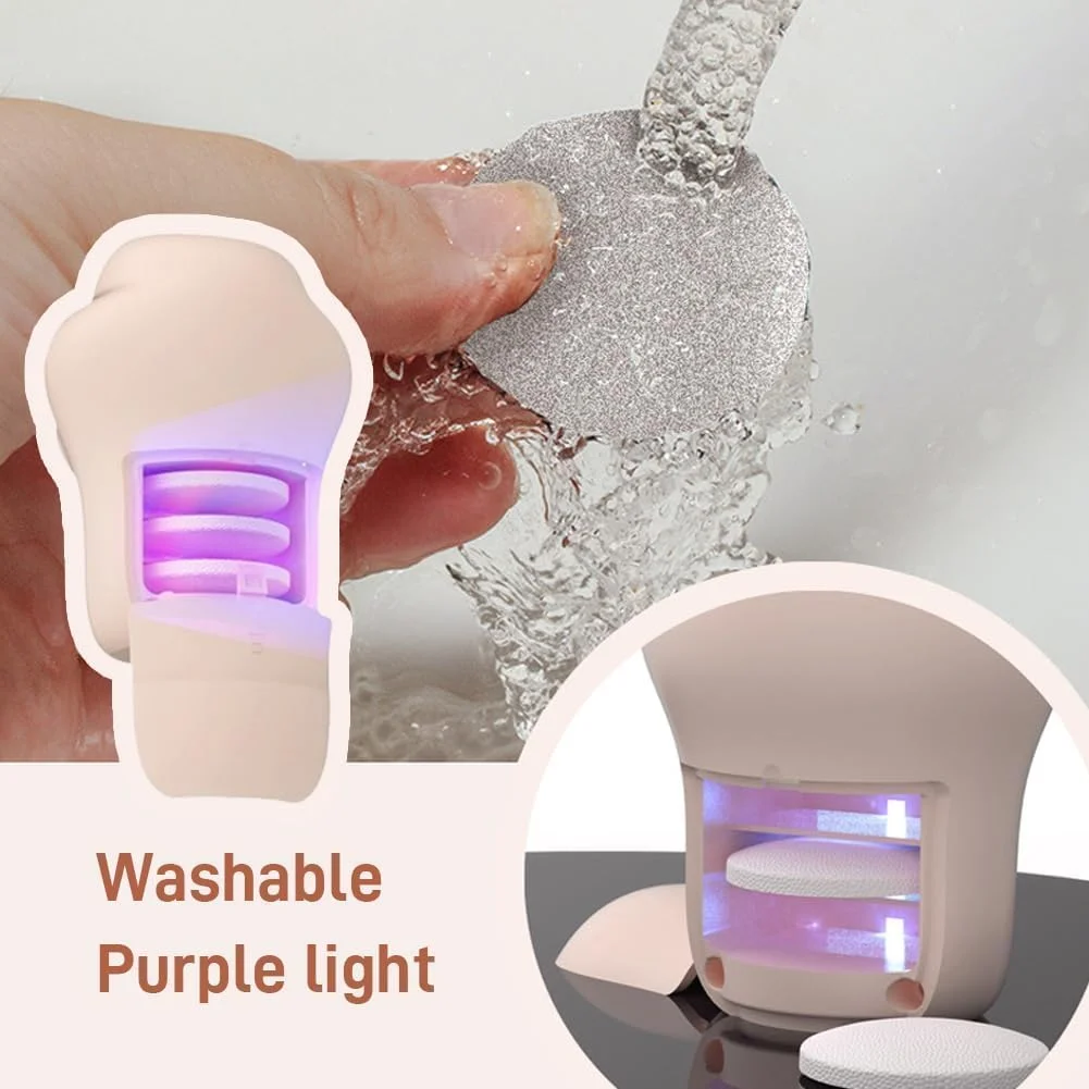 سوهان برقی پا NALACAL، قابل شارژ، اسکرابر قابل حمل پوست مرده با 3 درجه زبری مختلف سری سمباده، ابزار حرفه ای پدیکور قابل شستشو برای پا (صورتی) سوهان برقی پا NALACAL، قابل شارژ، اسکرابر قابل حمل پوست مرده با 3 درجه زبری مختلف سری سمباده، ابزار حرفه ای پدیکور قابل شستشو برای پا (صورتی)