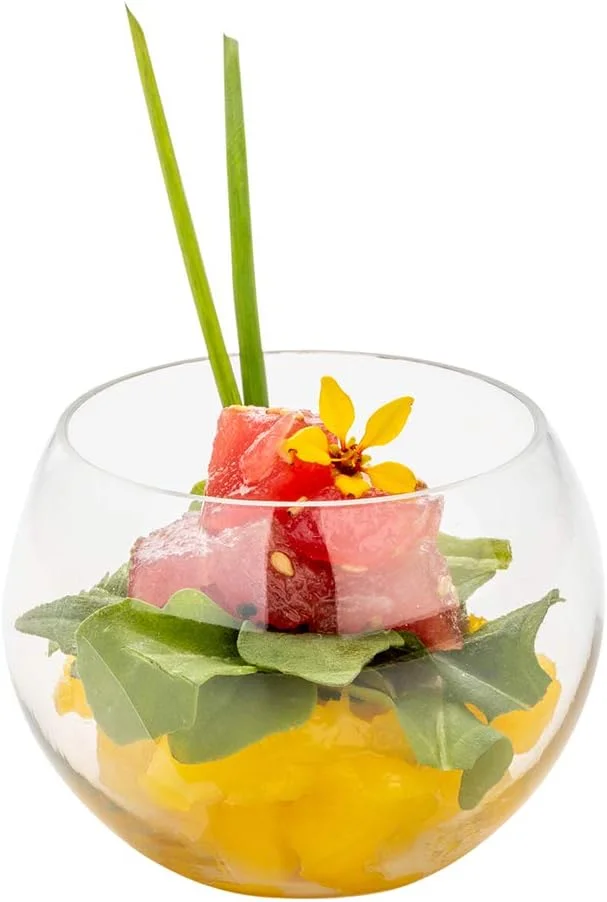 کاسه کروی شفاف Restaurantware، فنجان کروی - 4 اونس - عالی برای نوشیدنی ها، کوکتل ها، پیش غذاها، دسرها و موارد دیگر - پلاستیک ممتاز - جعبه 100 عددی کاسه کروی شفاف Restaurantware، فنجان کروی - 4 اونس - عالی برای نوشیدنی ها، کوکتل ها، پیش غذاها، دسرها و موارد دیگر - پلاستیک ممتاز - جعبه 100 عددی