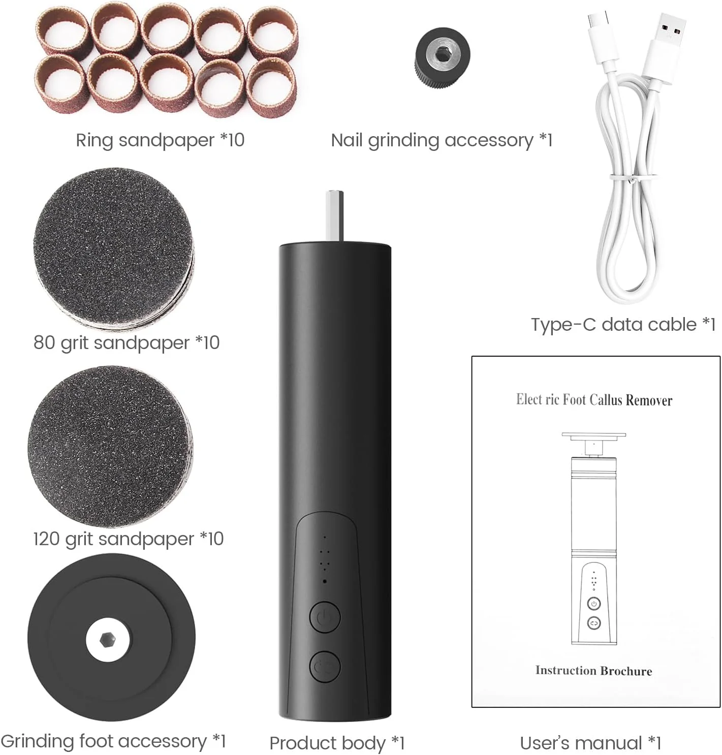 سوهان برقی پینه پا Mosthink، سوهان برقی ناخن و پا 2 در 1، ابزار حرفه ای پدیکور و سمباده پا برای پوست خشک و مرده به همراه دیسک سمباده، 6 سرعت قابل تنظیم سوهان برقی پینه پا Mosthink، سوهان برقی ناخن و پا 2 در 1، ابزار حرفه ای پدیکور و سمباده پا برای پوست خشک و مرده به همراه دیسک سمباده، 6 سرعت قابل تنظیم
