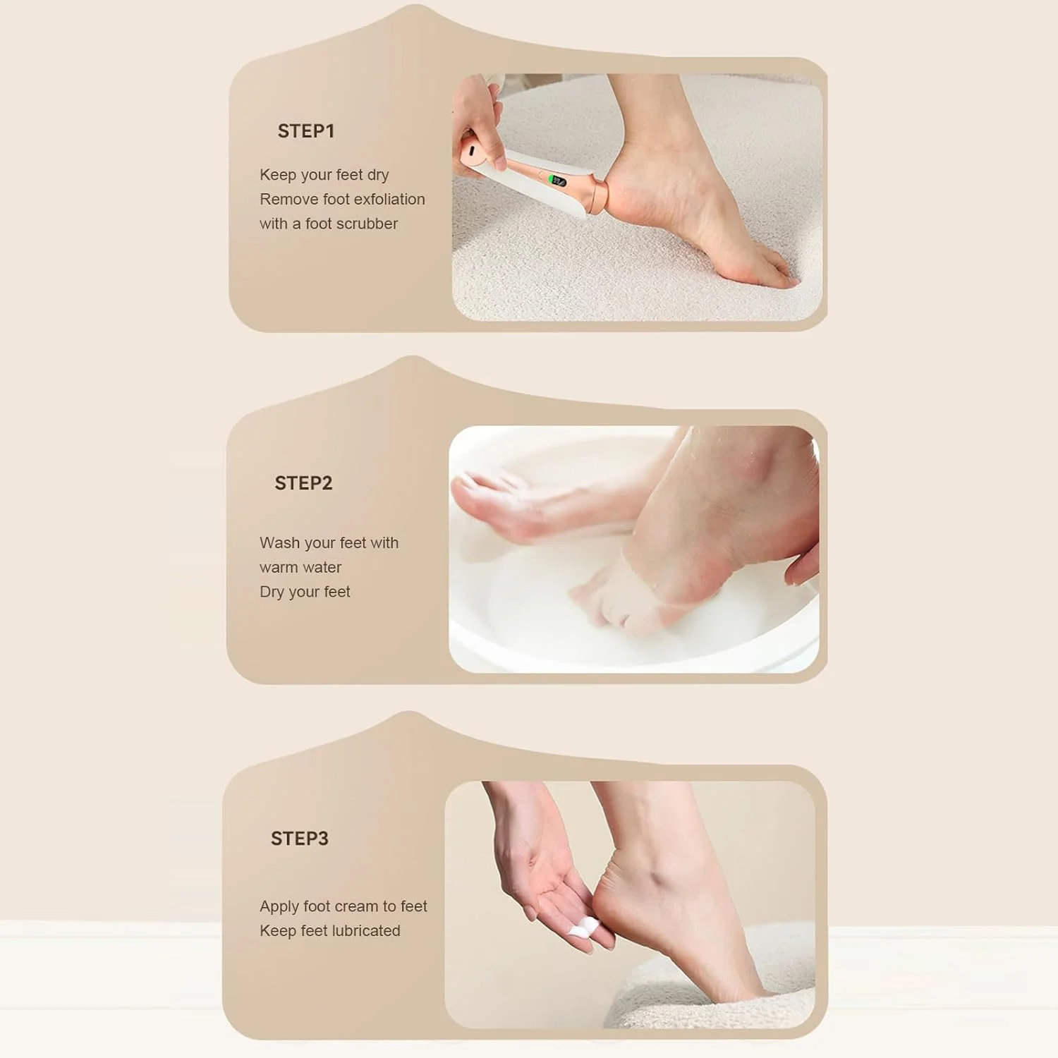 Keenso Electric Foot Callus Remover Cordless Dead Skin Remover Portable Waterproof with 5500RPM Adjustable Speed for Dry Cracked Hard Skin Keenso Electric Foot Callus Remover Cordless Dead Skin Remover Portable Waterproof with 5500RPM Adjustable Speed for Dry Cracked Hard Skin