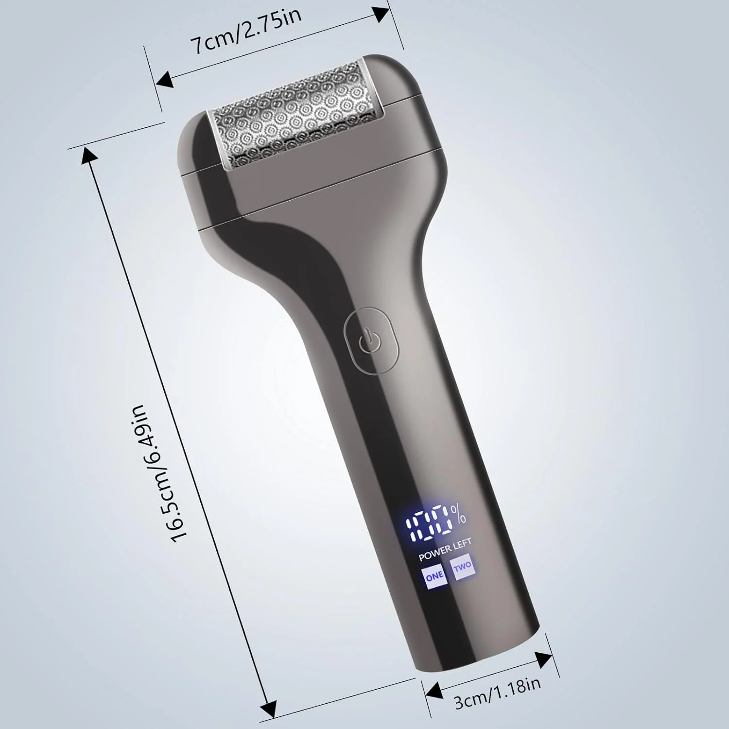 سوهان برقی پینه کیویان با سری های فلزی، از بین برنده پینه، قابل شارژ، سوهان برقی حرفه ای، سوهان پا برای مراقبت از پا