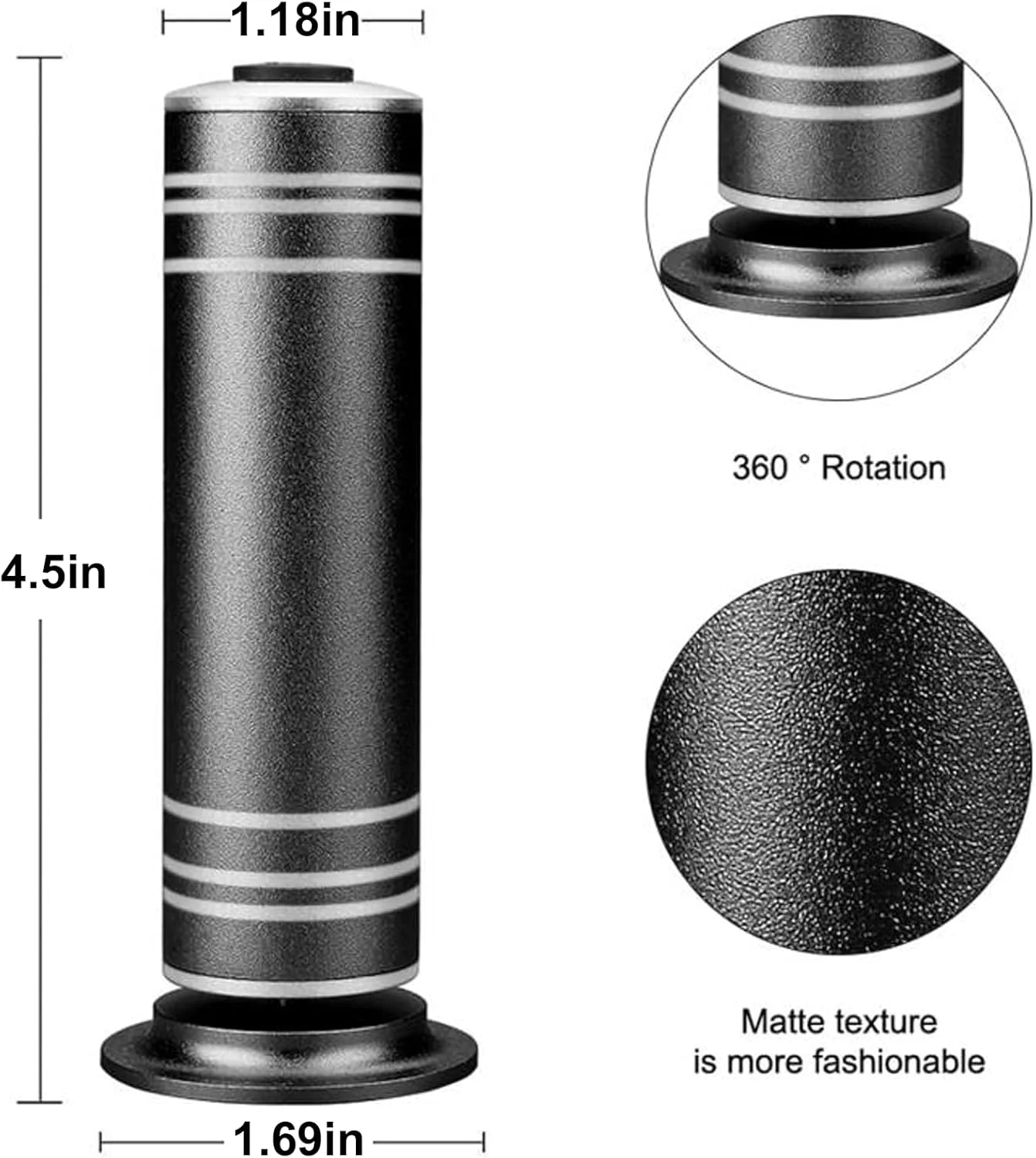 سوهان برقی پدیکور حرفه ای KROFAUE با سرعت 1000 دور در دقیقه - ابزار پدیکور آلومینیومی قابل تنظیم به همراه 60 عدد دیسک سمباده ای برای از بین بردن پوست های مرده در خانه سوهان برقی پدیکور حرفه ای KROFAUE با سرعت 1000 دور در دقیقه - ابزار پدیکور آلومینیومی قابل تنظیم به همراه 60 عدد دیسک سمباده ای برای از بین بردن پوست های مرده در خانه
