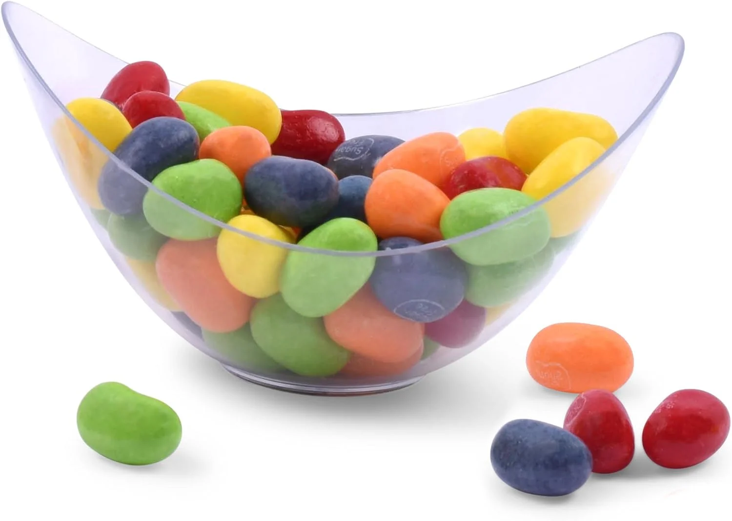 ظروف کوچک زپی، 50 عدد، 2 اونس، پلاستیکی شفاف، مناسب مهمانی، بیضی شکل، شیک و یکبار مصرف، مناسب دسر، ظرف آب‌نبات، ظرف ترایفل، ظرف پیش‌غذا، فنجان موس، فنجان دسر، سوفله، ظرف چاشنی