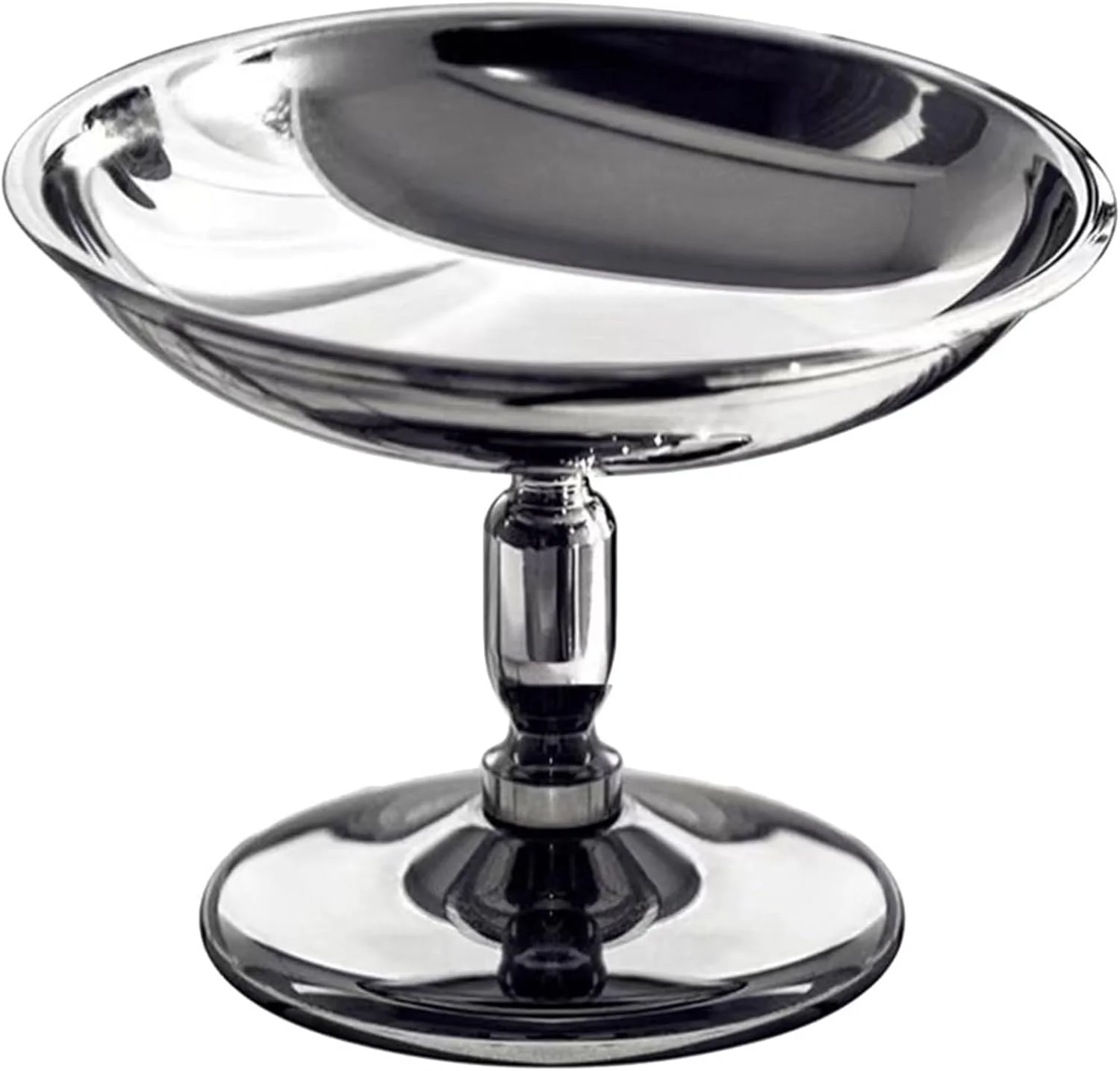 کاسه دسر NIPVKP، کاسه بستنی، فنجان پودینگ نفیس، دسر فلزی پایه بلند، ماست، نقره ای کاسه دسر NIPVKP، کاسه بستنی، فنجان پودینگ نفیس، دسر فلزی پایه بلند، ماست، نقره ای