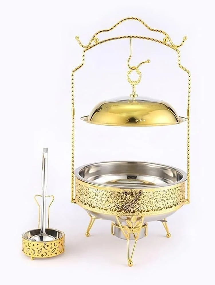 گرمکن و گرم نگهدارنده غذا استیل بوفه NKX با ظرفیت 8.0 لیتر گرمکن و گرم نگهدارنده غذا استیل بوفه NKX با ظرفیت 8.0 لیتر