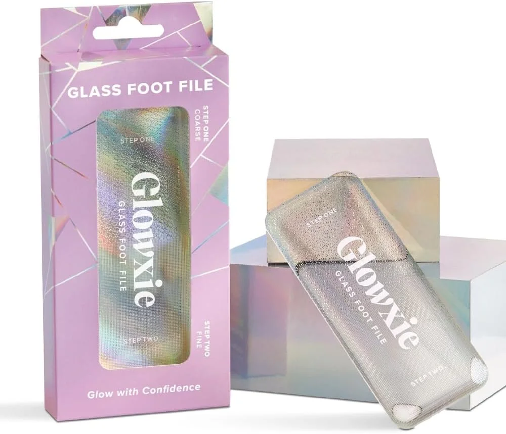 سوهان شیشه ای پا Glowxie | 2 سوهان در 1 (اسکراب + باف) | از بین برنده پوست مرده و پینه | بادوام | ضد حساسیت سوهان شیشه ای پا Glowxie | 2 سوهان در 1 (اسکراب + باف) | از بین برنده پوست مرده و پینه | بادوام | ضد حساسیت