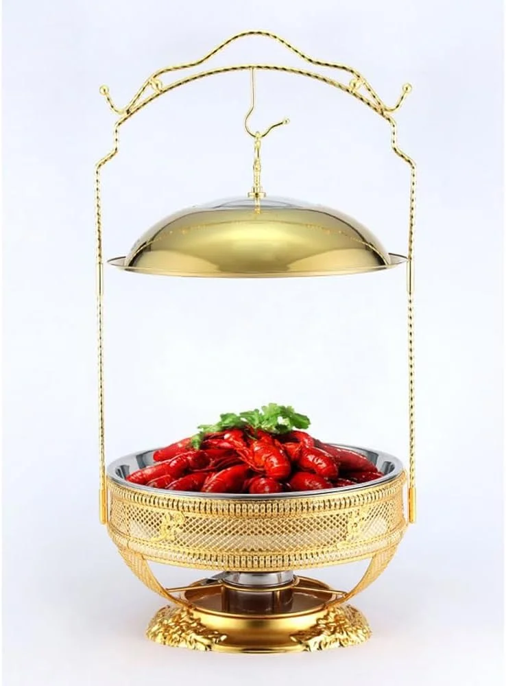 گرمکن و گرم نگهدارنده غذا استیل ضد زنگ NKX با ظرفیت 8.0 لیتر - رنگ طلایی گرمکن و گرم نگهدارنده غذا استیل ضد زنگ NKX با ظرفیت 8.0 لیتر - رنگ طلایی