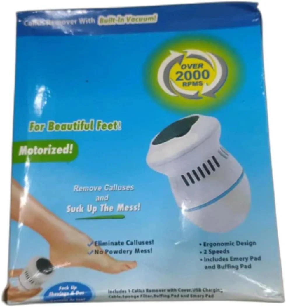 سوهان برقی پدیکور شارژی USB - دستگاه سنگ پا قابل حمل با مکش خلاء، ابزار پدیکور برای از بین بردن پوست سفت، پینه، ترک خوردگی، پوست خشک و مرده - سوهان پا پرقدرت سوهان برقی پدیکور شارژی USB - دستگاه سنگ پا قابل حمل با مکش خلاء، ابزار پدیکور برای از بین بردن پوست سفت، پینه، ترک خوردگی، پوست خشک و مرده - سوهان پا پرقدرت
