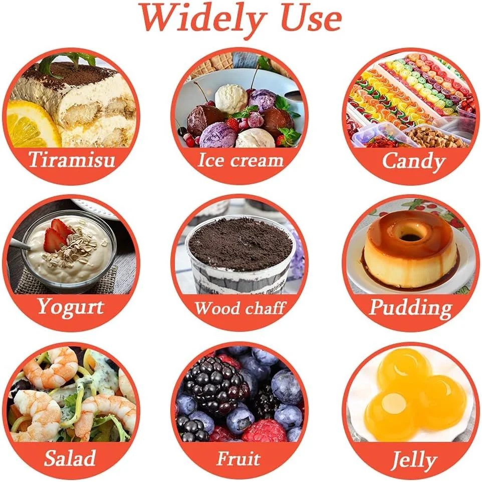 ظروف دسر پلاستیکی MAKINGTEC با درب و قاشق، بسته 50 عددی لیوان دسر پلاستیکی شفاف مربعی کوچک برای دسرها، پیش غذاها، پودینگ ها، بستنی، ماست، آب نبات و موس 3.8 اونس